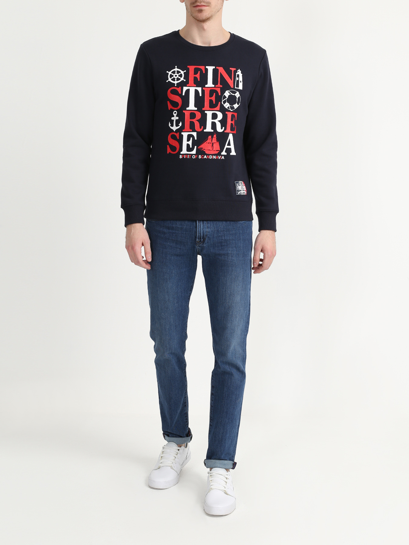 Finisterre Джемпер с рисунками и надписями