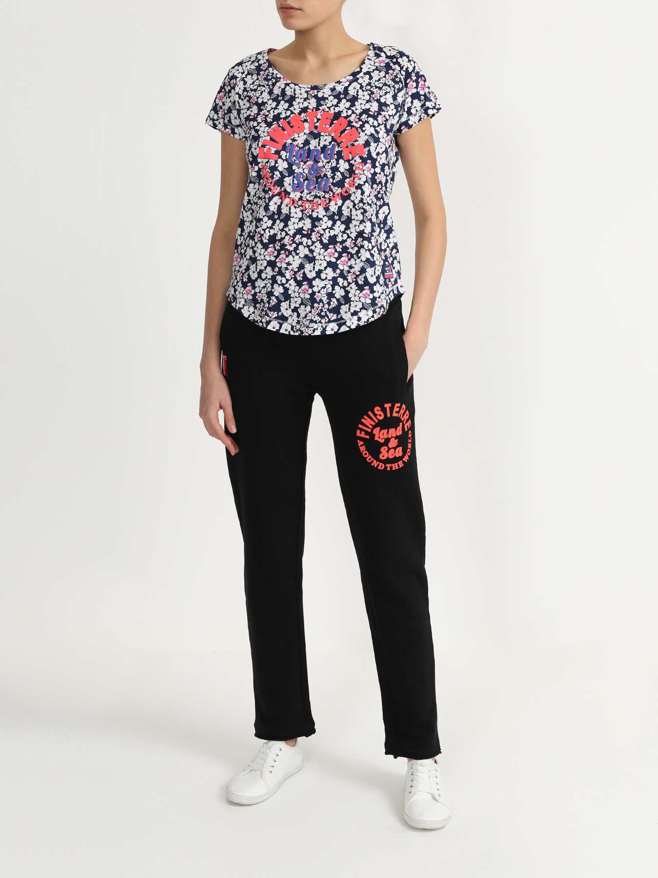 Finisterre Футболка с цветочным узором