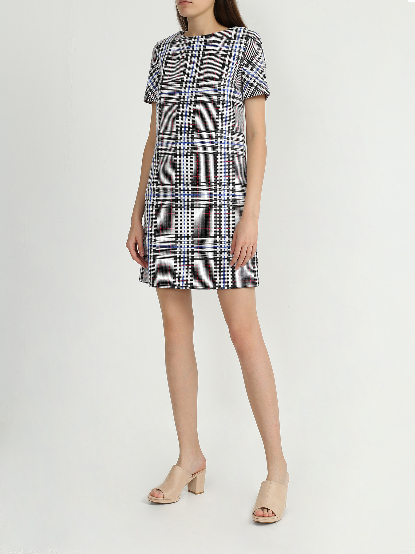 Платье в клетку