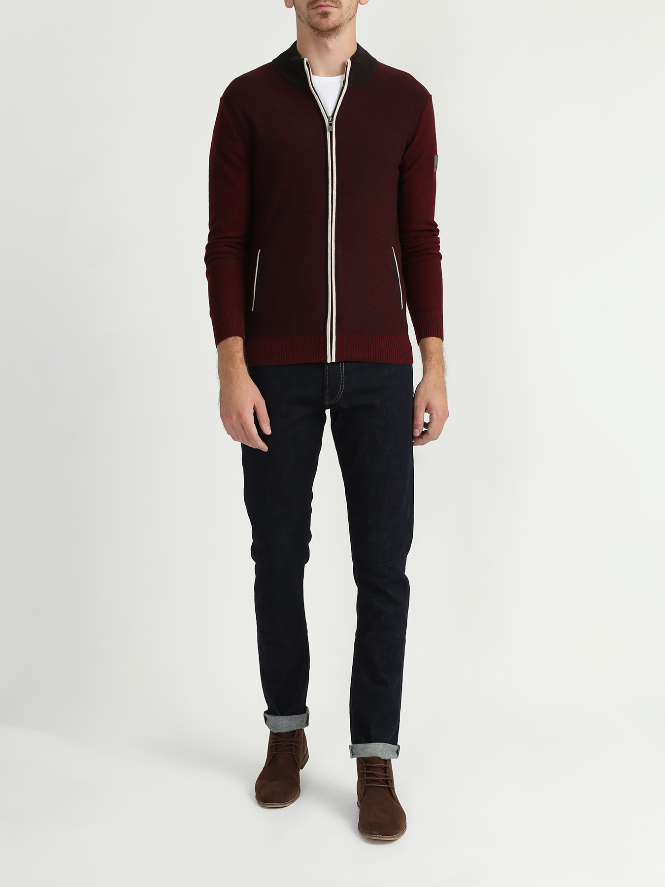 Кардиган на молнии