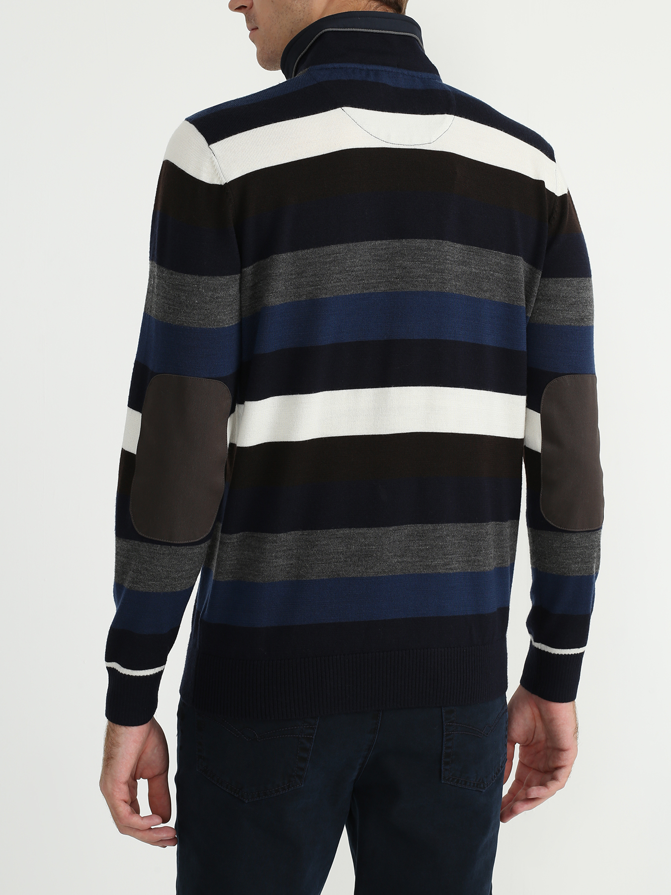 

Alessandro Manzoni Yachting Шерстяной джемпер, Temno_siniy, Шерстяной джемпер