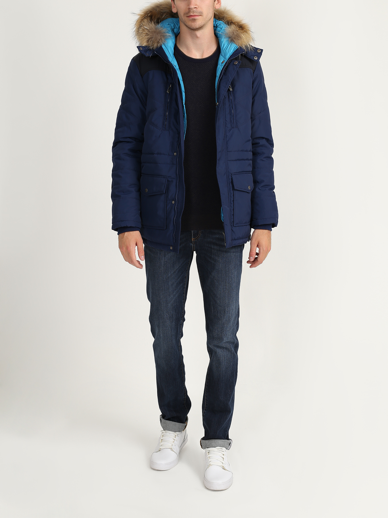 

Ritter Jeans Куртка с капюшоном, Siniy, Куртка с капюшоном