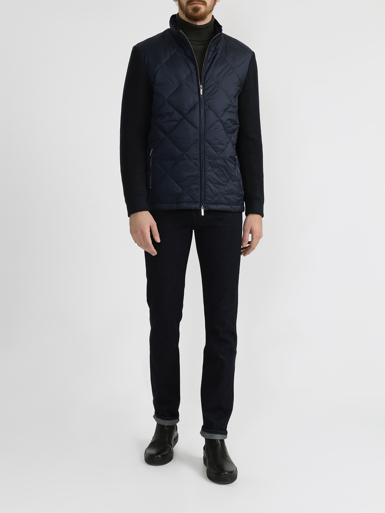 

Alessandro Manzoni Jeans Куртка, Temno_siniy, Куртка