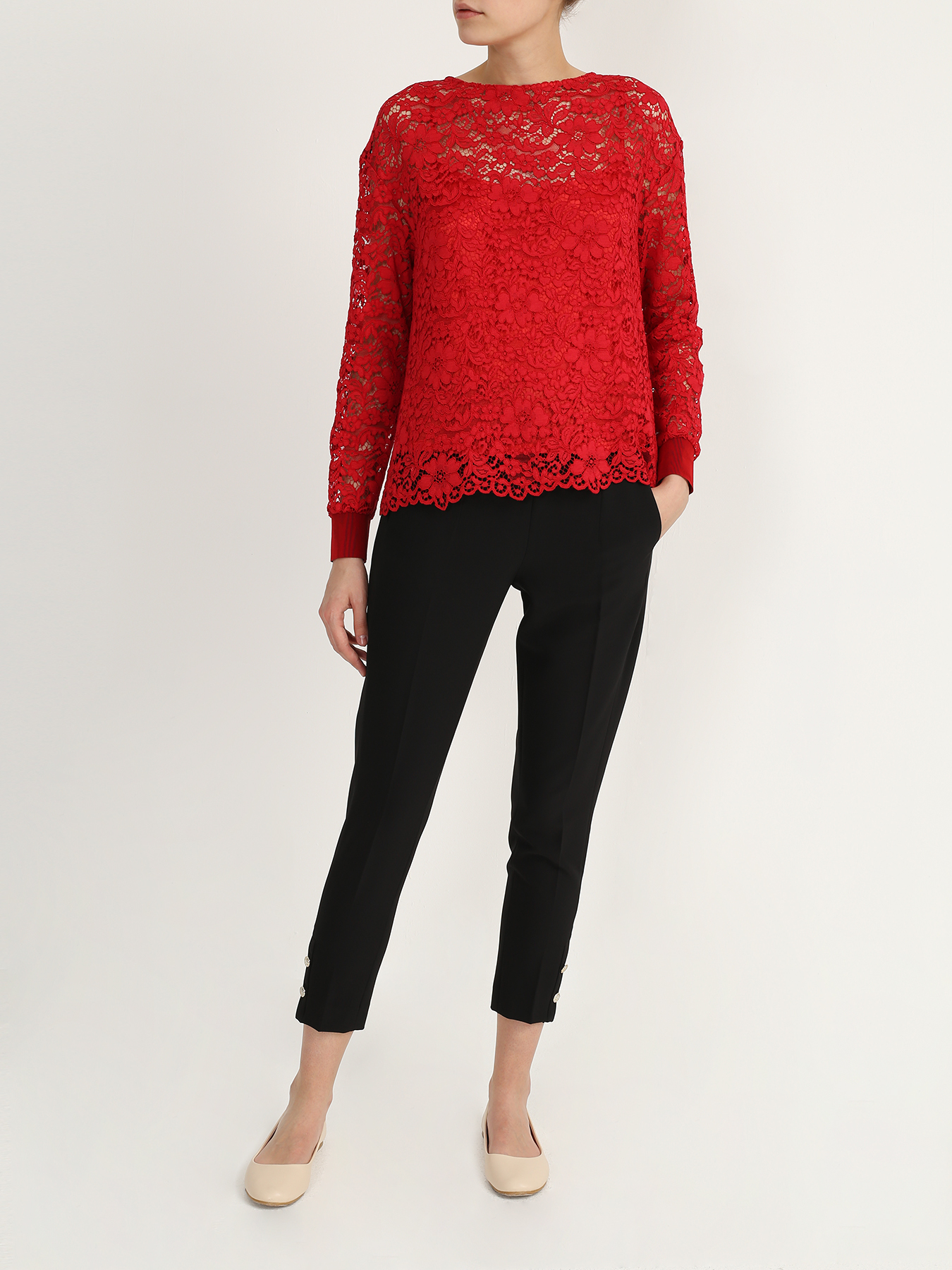 Блузка из кружева