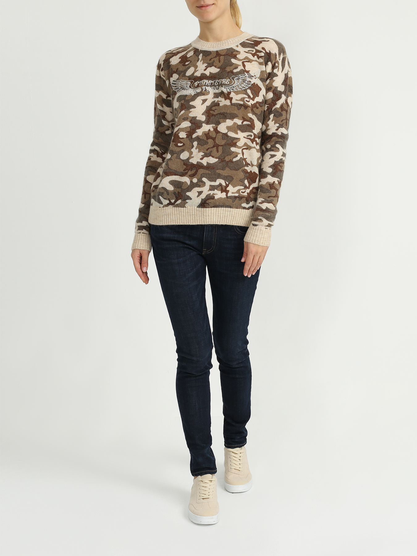 

Finisterre Force Джемпер с камуфляжным узором, Khaki, Джемпер с камуфляжным узором