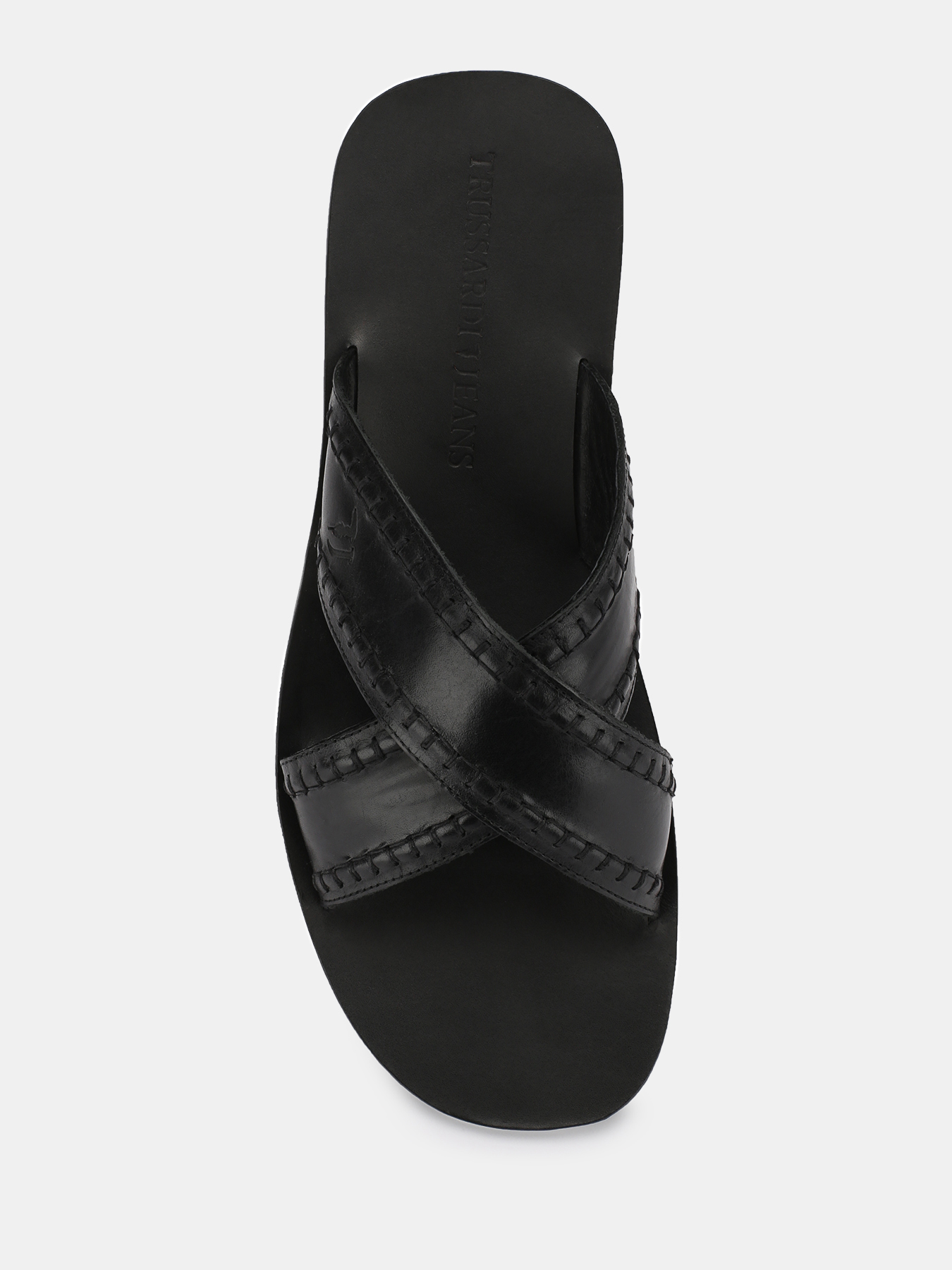 Кожаные шлепанцы Trussardi Jeans. Цвет default