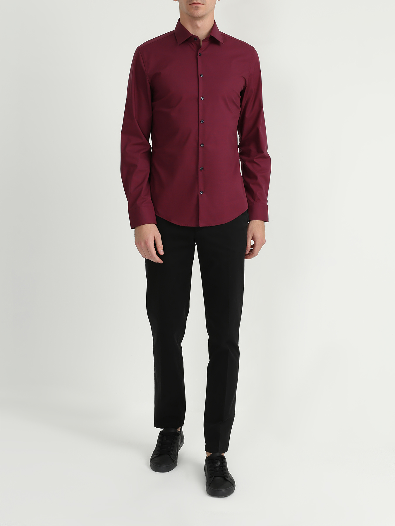 

Seidensticker Рубашка с длинным рукавом, Bordovyy, Рубашка с длинным рукавом