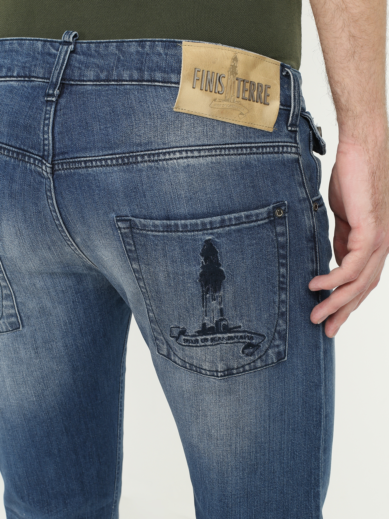Finisterre Узкие мужские джинсы 323200-016 Фото 4
