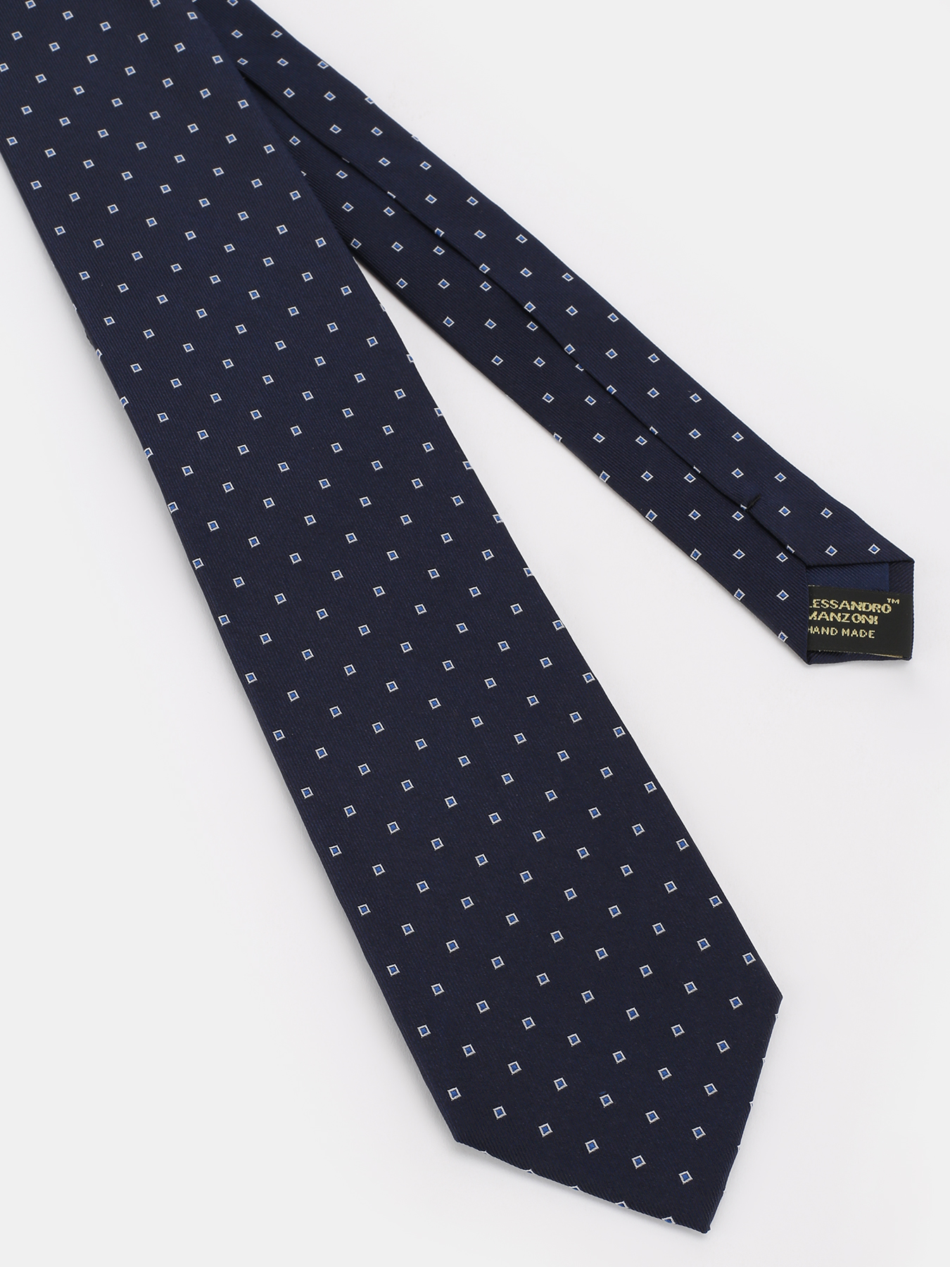 Alessandro Manzoni Шелковый галстук с узорами 324185-185 Фото 3