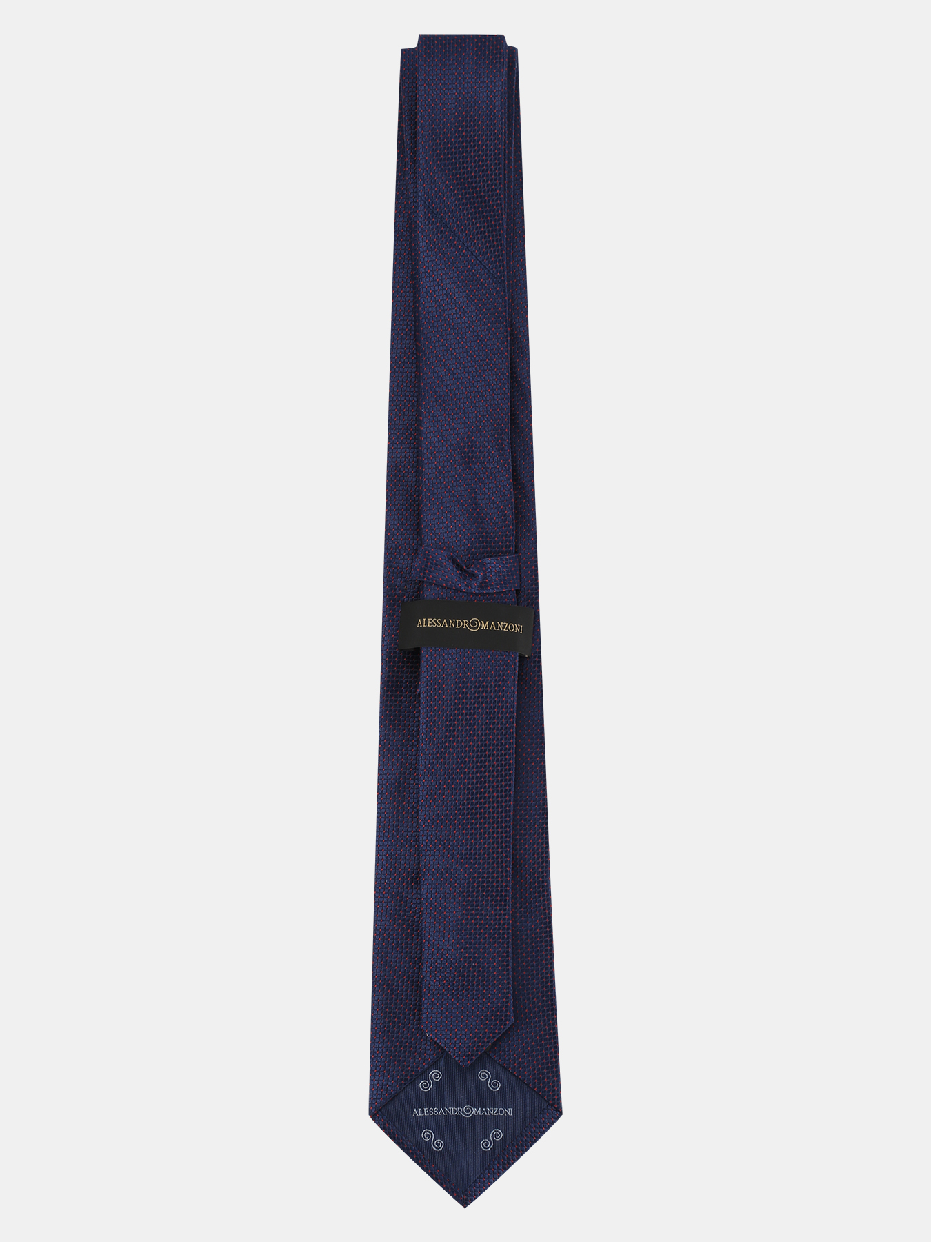 Alessandro Manzoni Шелковый галстук с узорами 324186-185 Фото 2