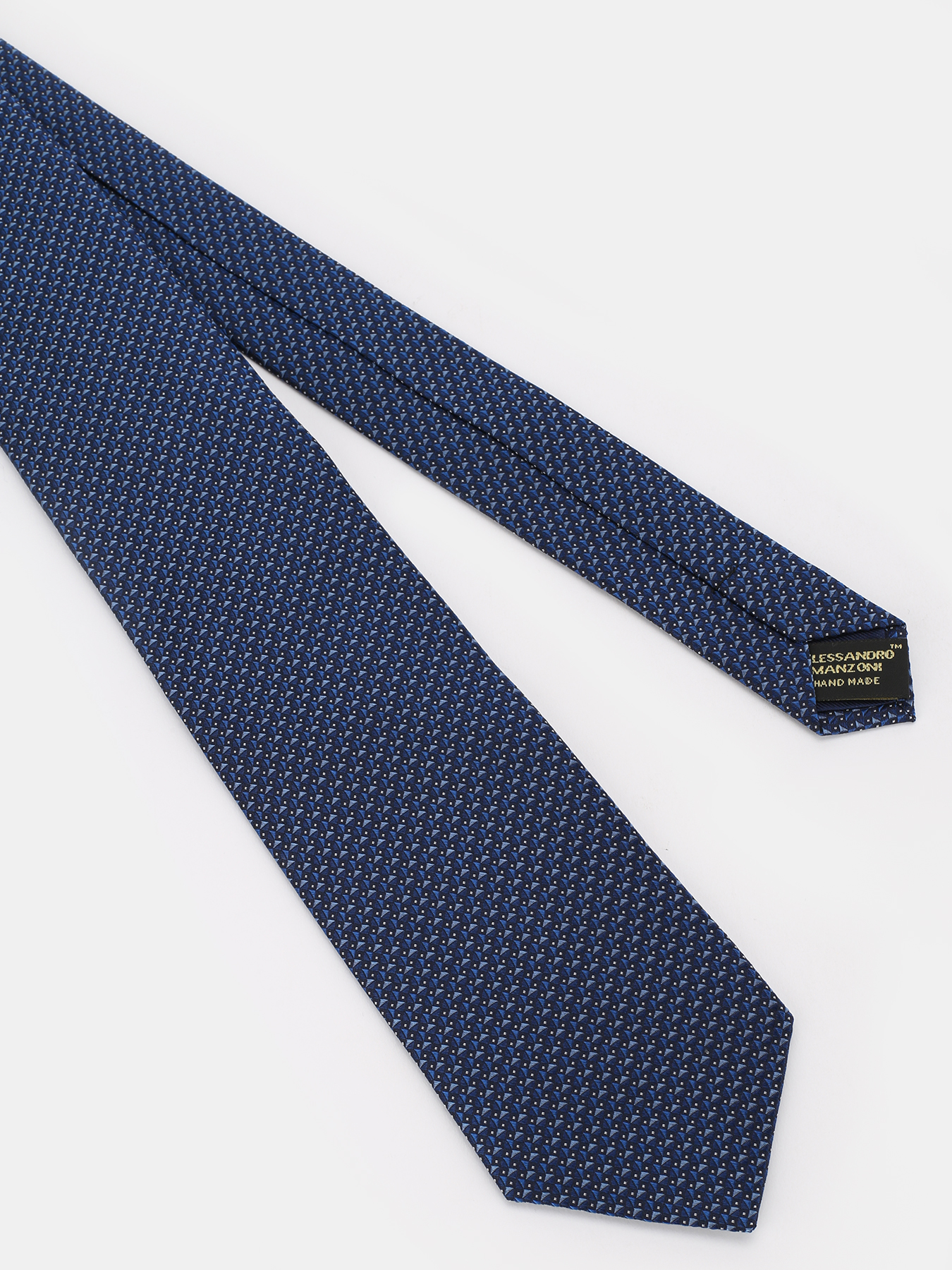 Alessandro Manzoni Шелковый галстук с узорами 324188-185 Фото 3