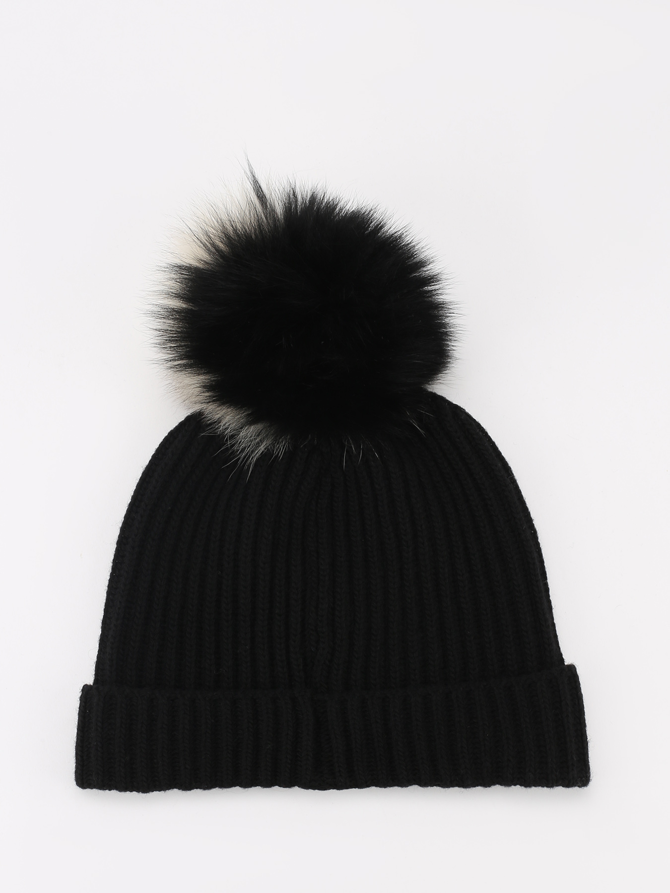 

Woolrich Шапка с помпоном, Chernyy, Шапка с помпоном