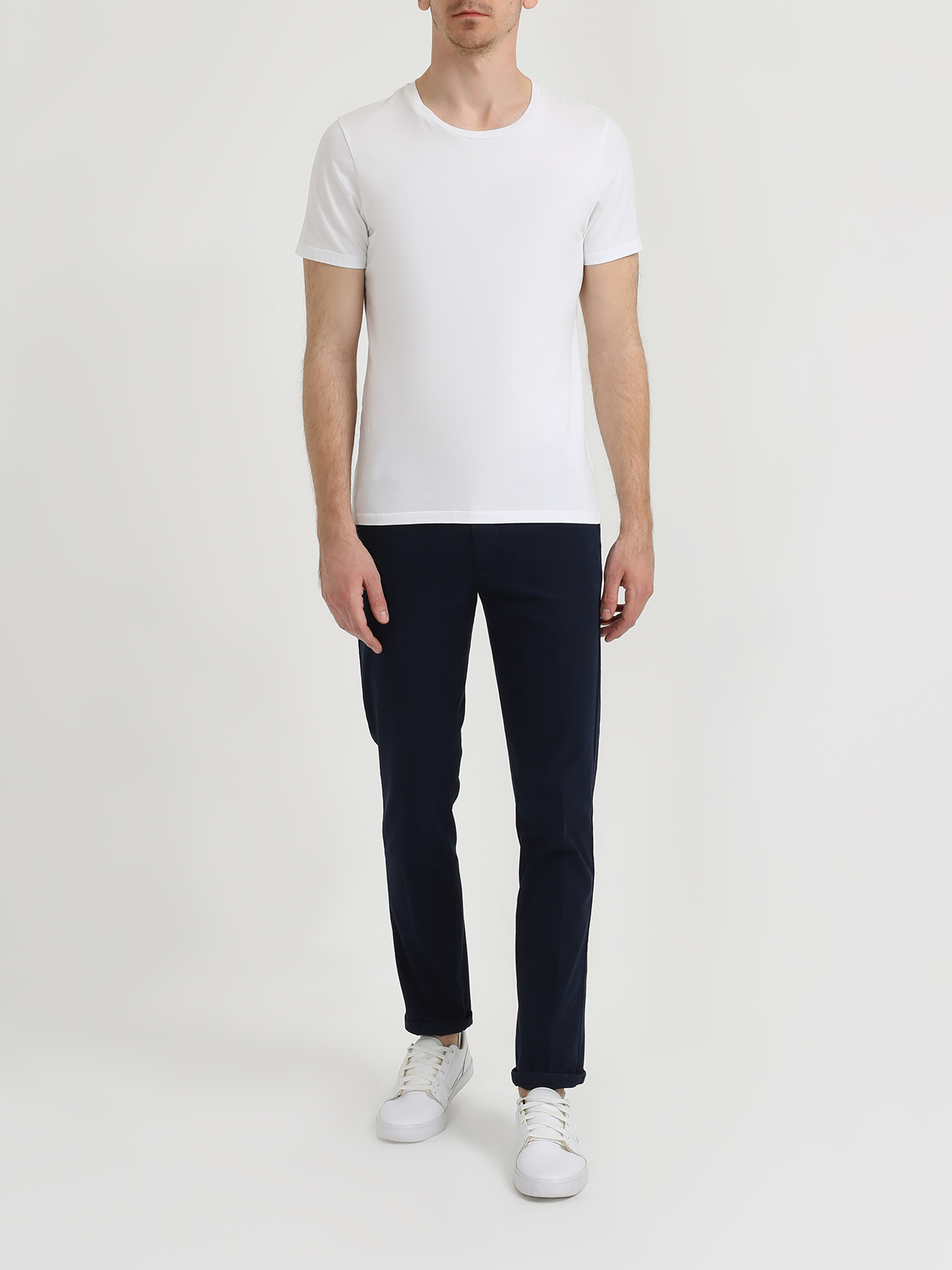 

CC collection Corneliani Однотонные брюки, Temno_siniy, Однотонные брюки