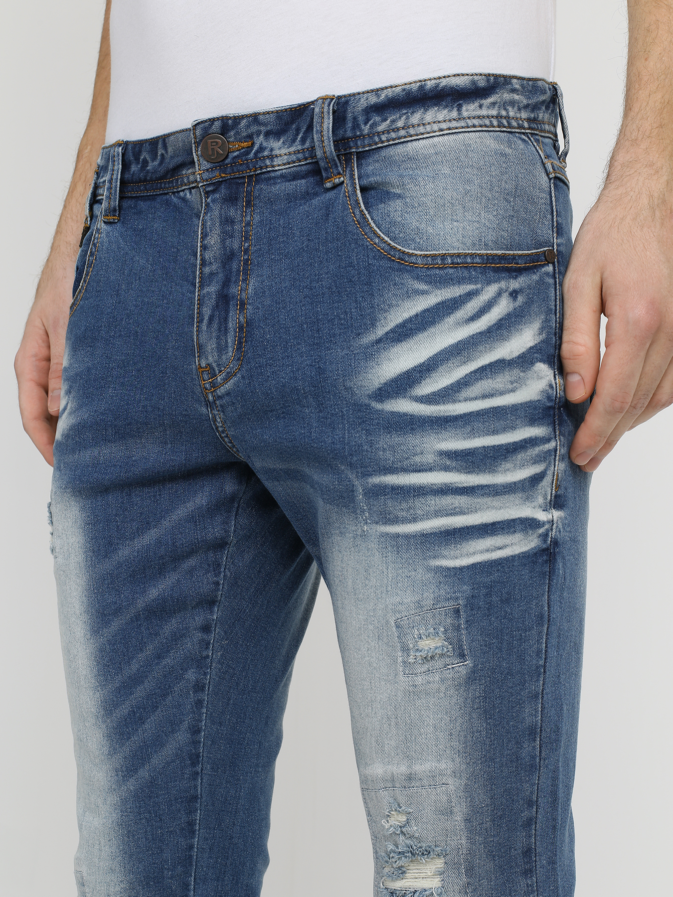 

Ritter Jeans Рваные джинсы, Siniy, Рваные джинсы