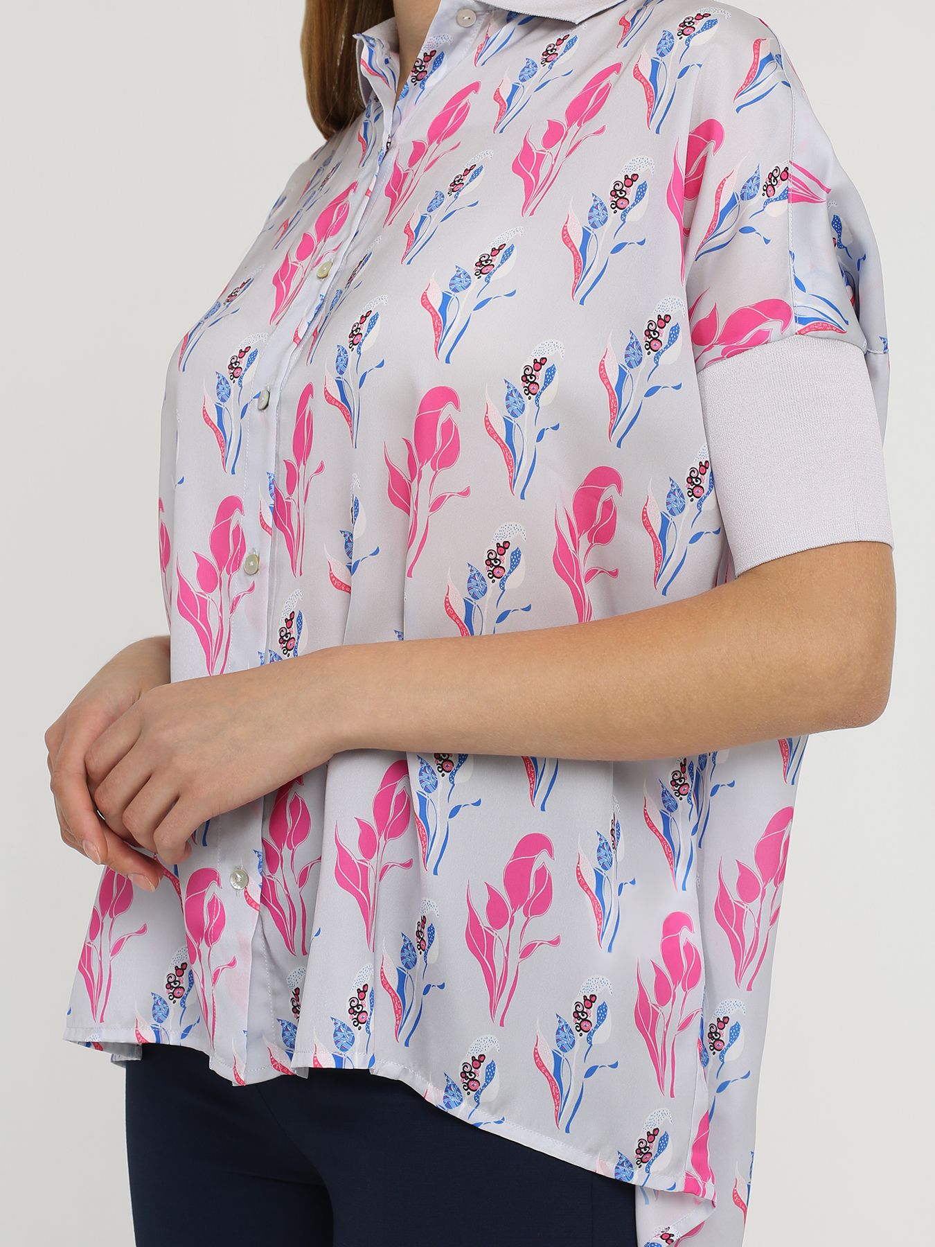Korpo Рубашка с цветочными узорами 330537-024 Фото 3
