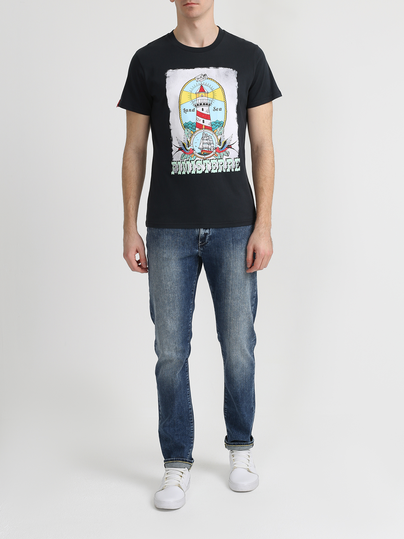 Футболка с принтом