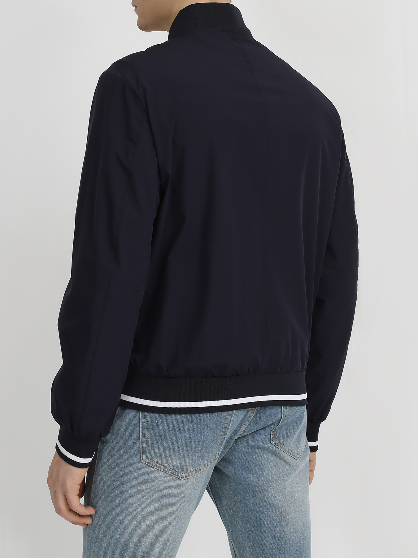 

Alessandro Manzoni Jeans Мужской бомбер, Temno_siniy, Мужской бомбер