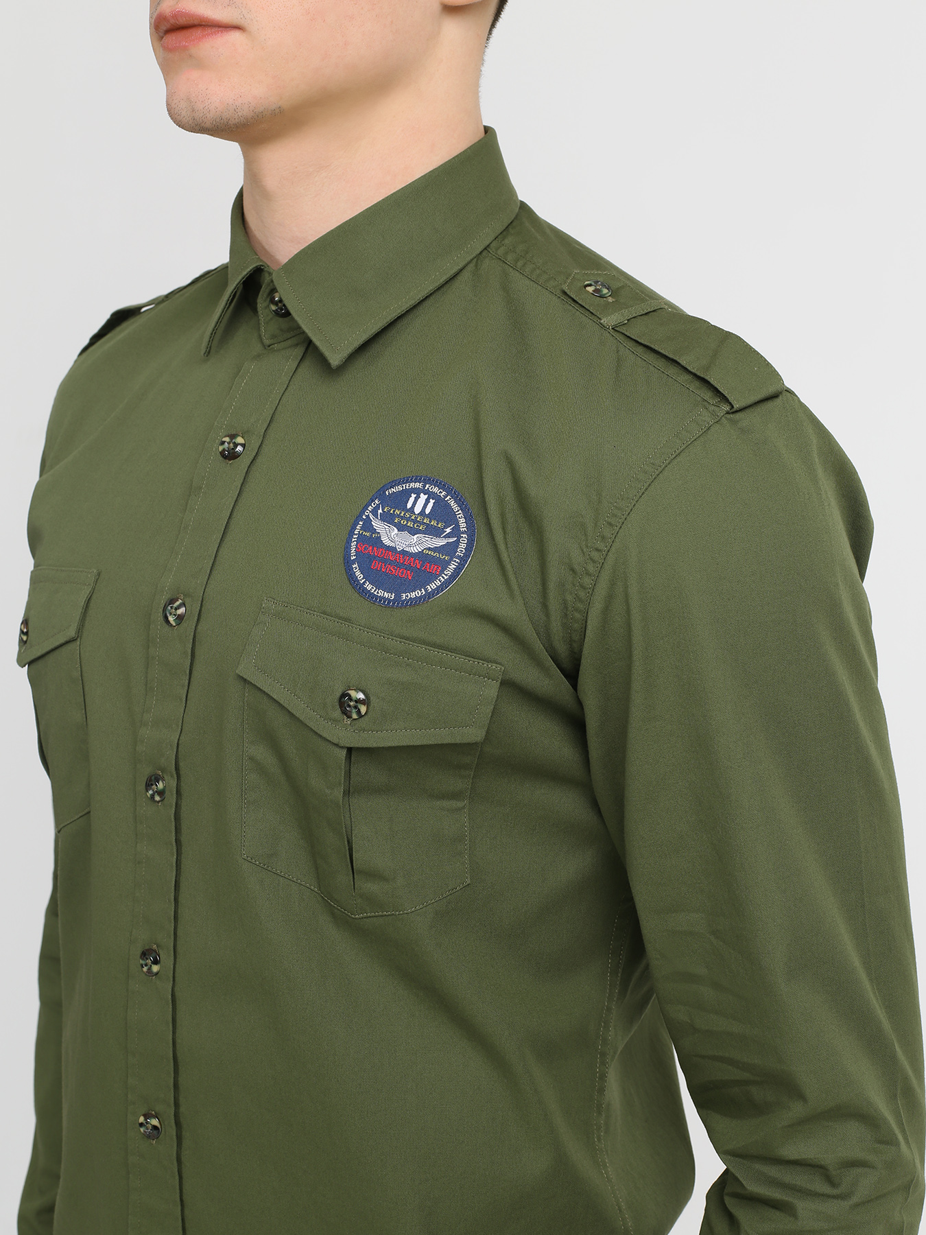 Finisterre Force Рубашка с карманами на пуговицах 332481-052 Фото 3