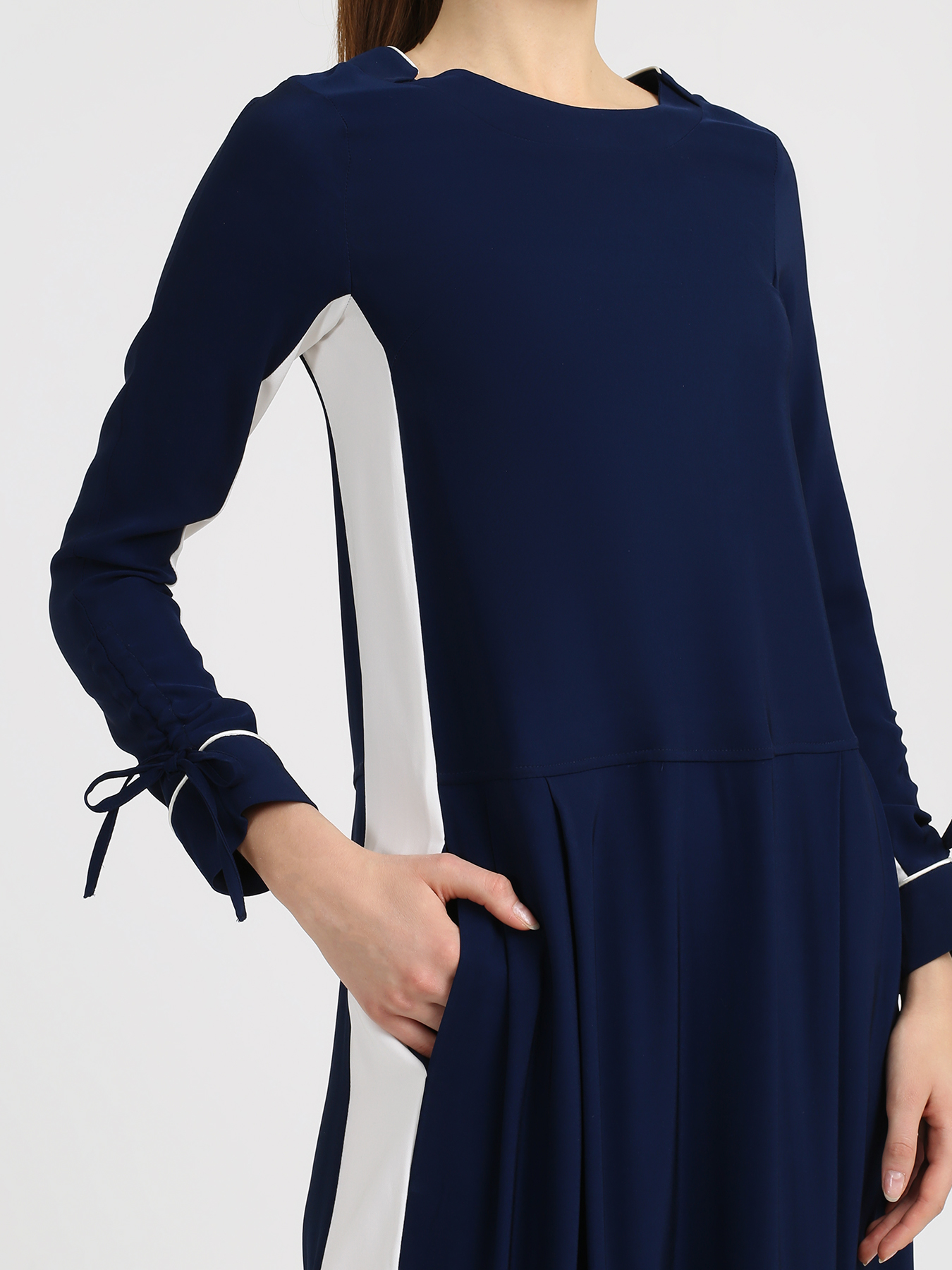 

TWINSET MILANO Платье из вискозы, Siniy, Платье из вискозы
