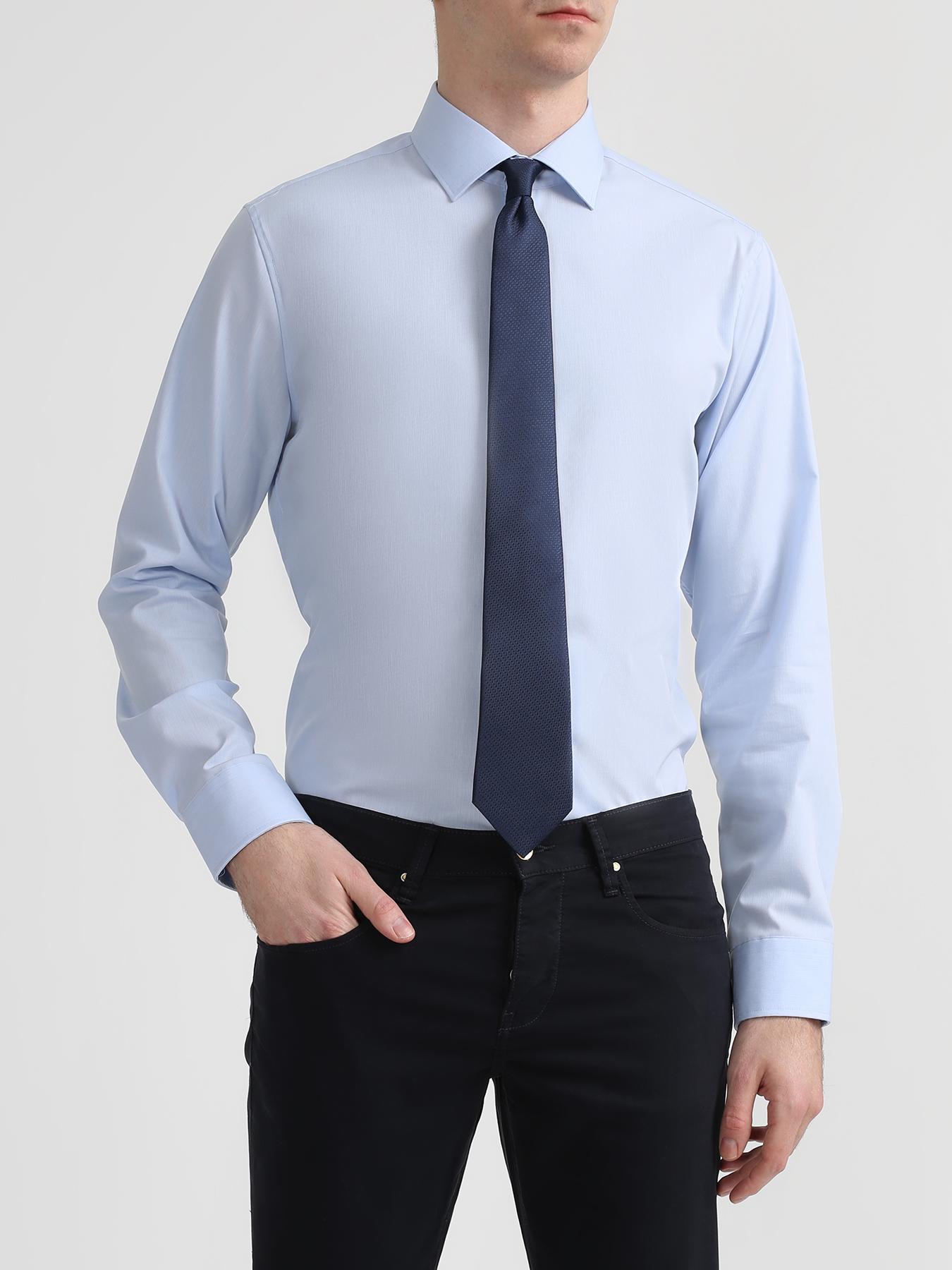 

Cerruti 1881 Мужской галстук из шелка, Temno_siniy, Мужской галстук из шелка