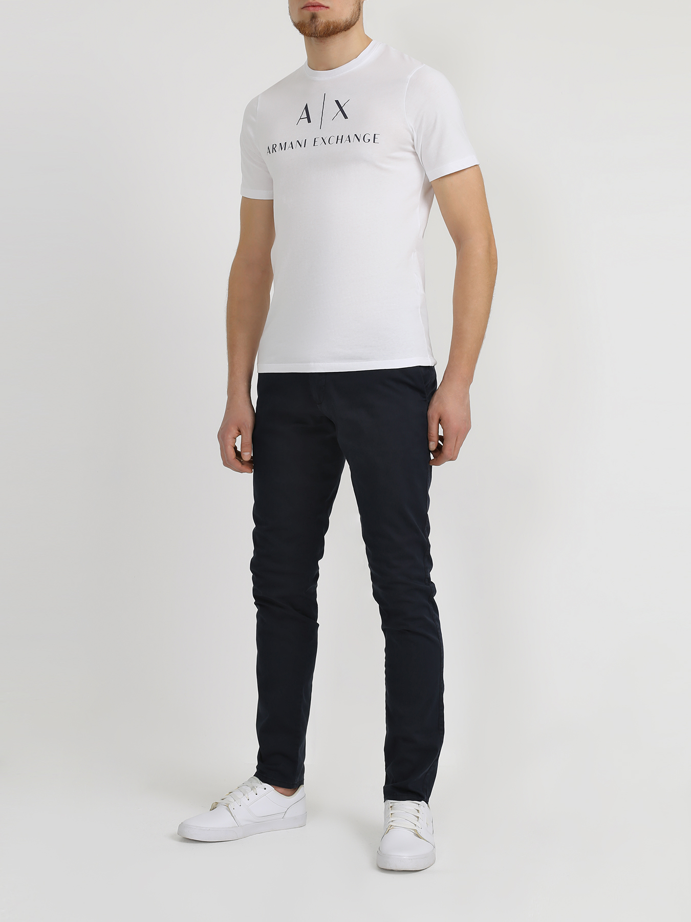 

Emporio Armani Однотонные брюки, Temno_siniy, Однотонные брюки
