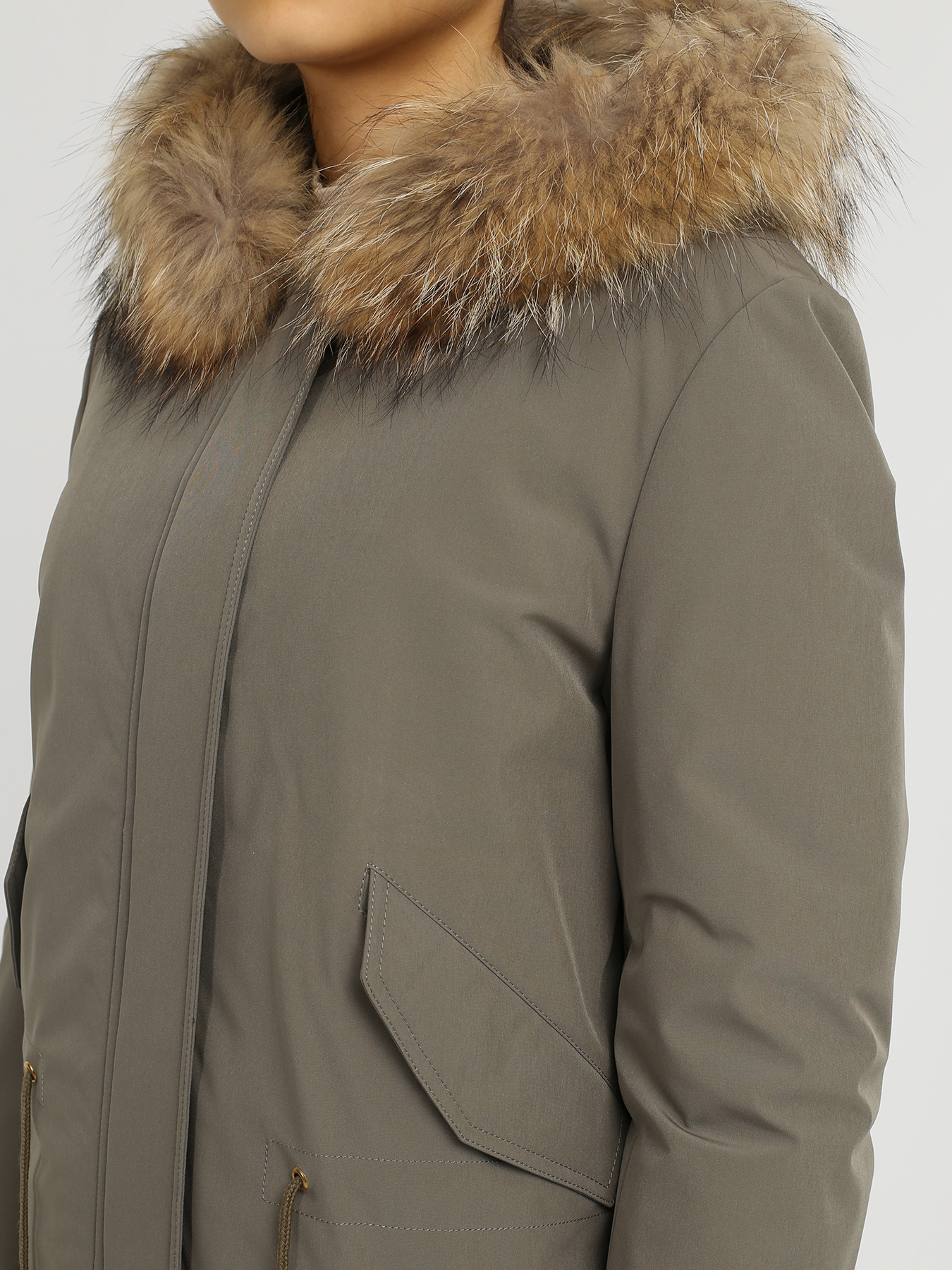 

Alessandro Manzoni Женская парка, Khaki, Женская парка