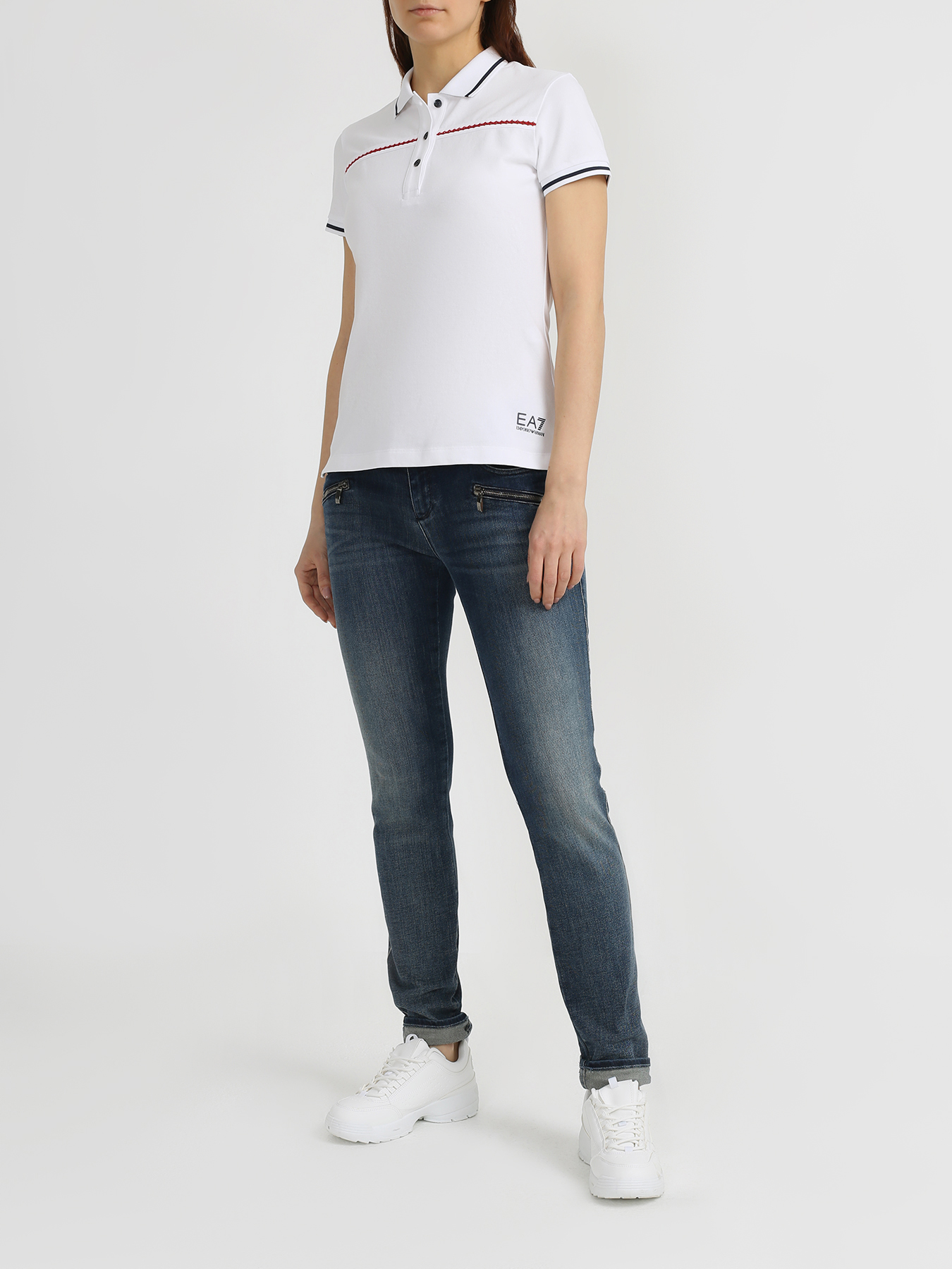 

EA7 Emporio Armani Женское поло, 2116;belyy, Женское поло