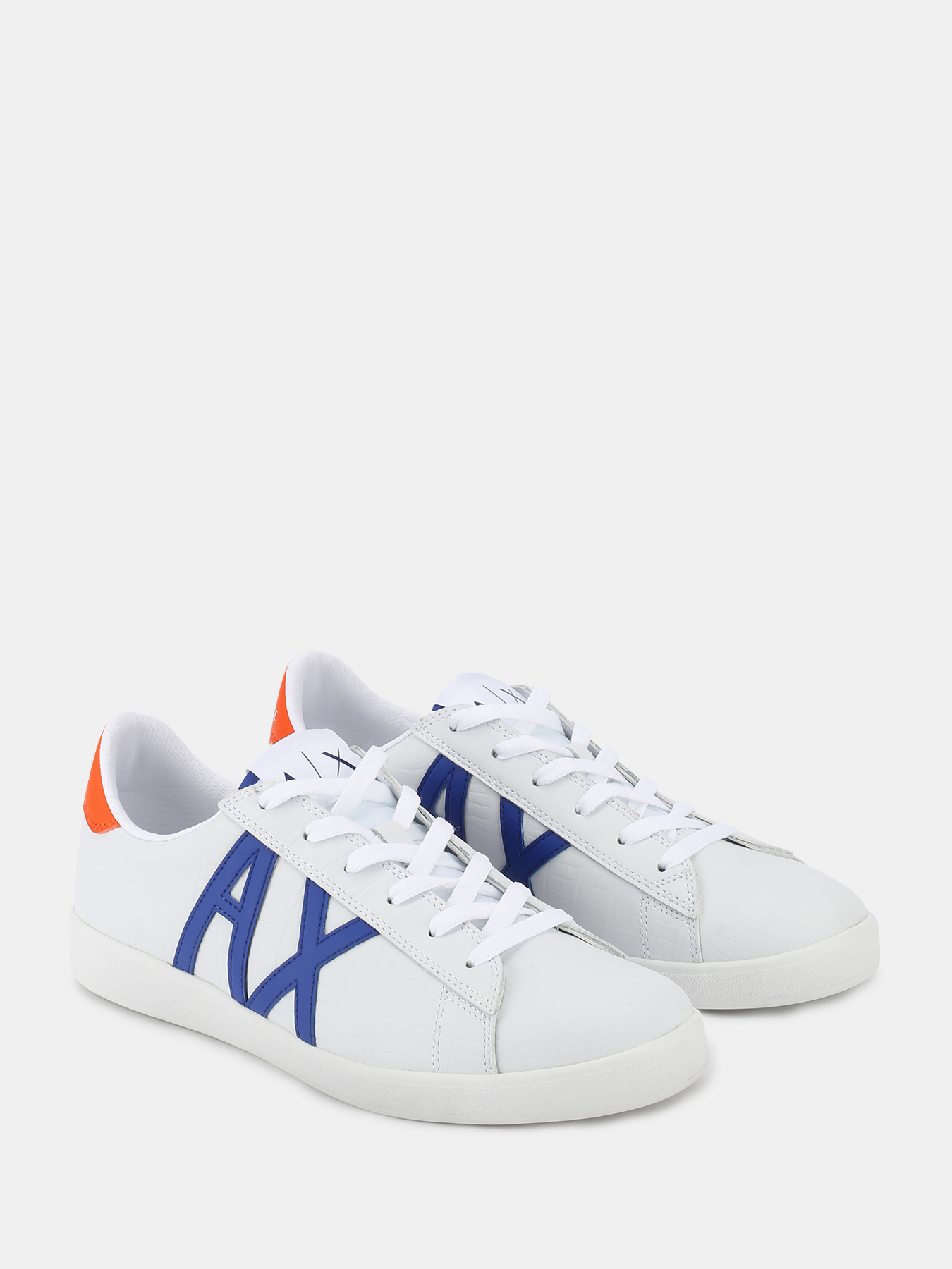 

Armani Exchange Кожаные кеды, Belyy, Кожаные кеды