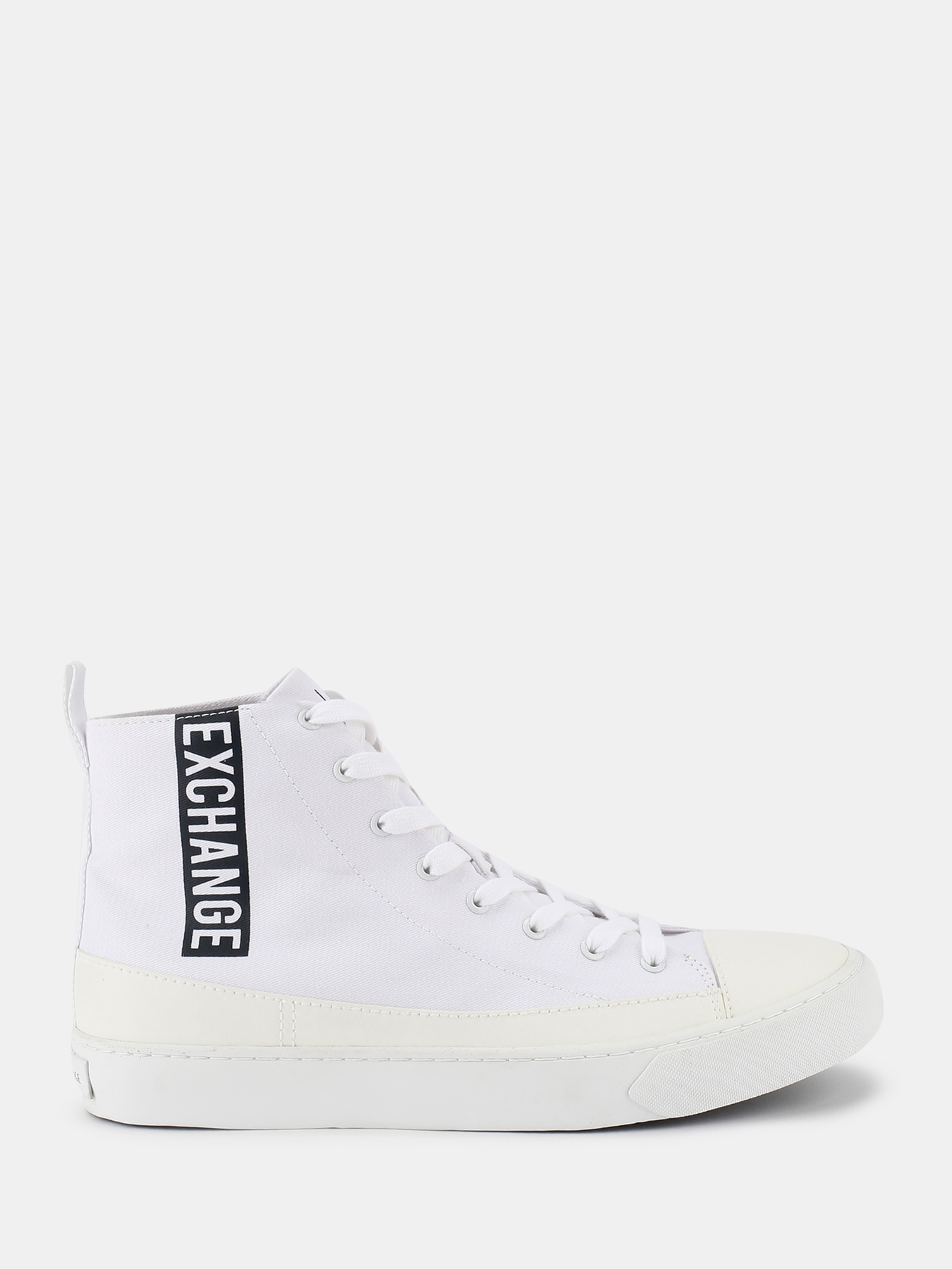 Высокие кеды Armani Exchange. Цвет белый