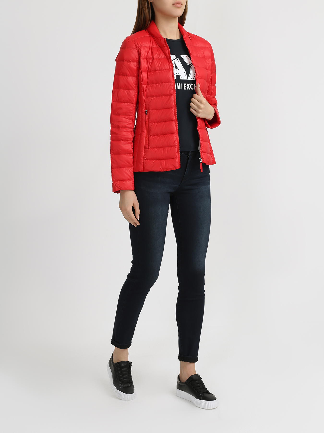 

Armani Exchange Куртка с капюшоном, Krasnyy, Куртка с капюшоном