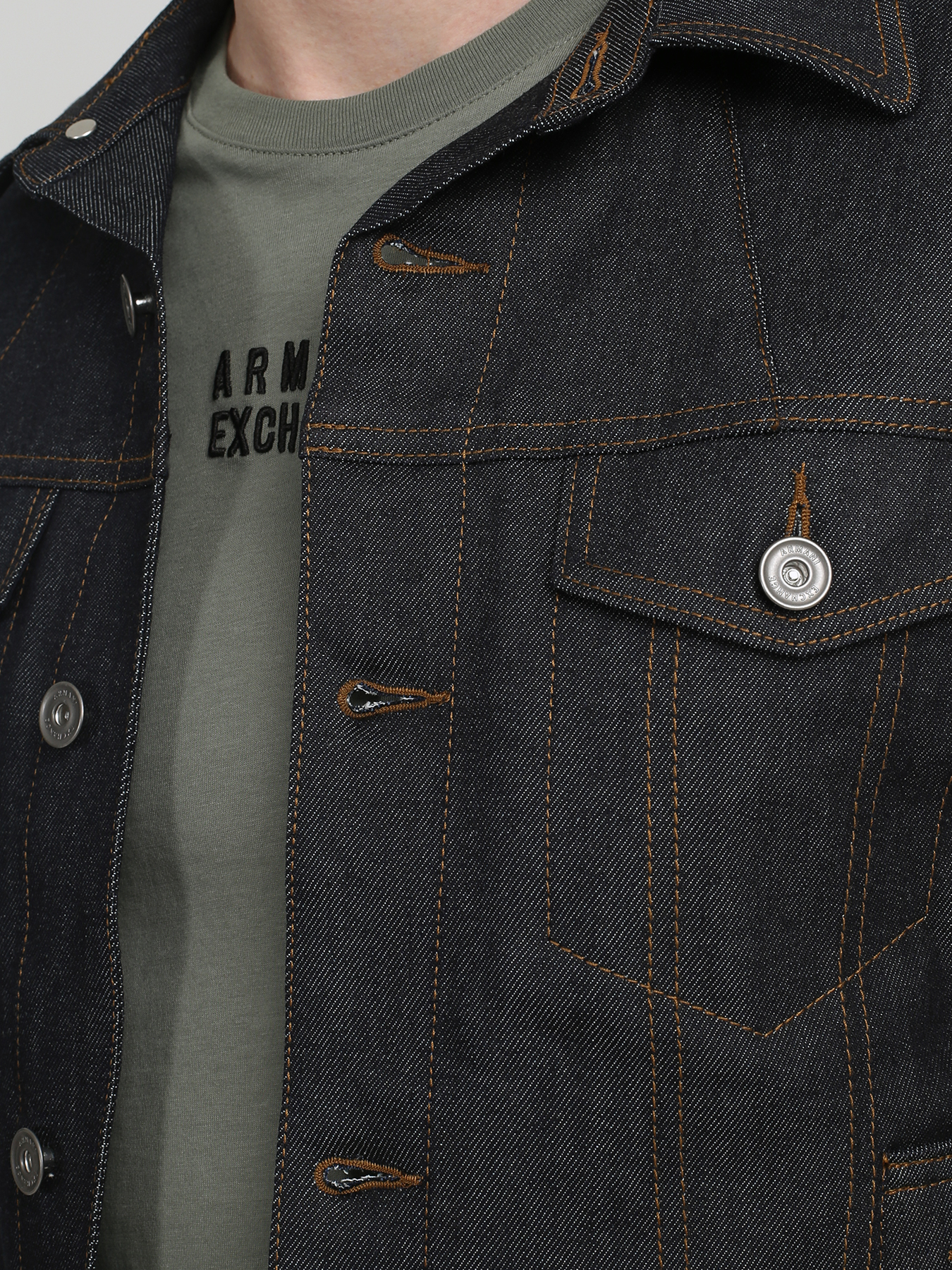 Armani Exchange Джинсовая куртка 342224-045 Фото 3