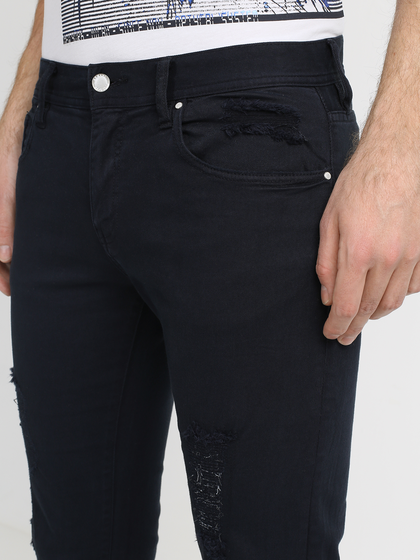 

Armani Exchange Джинсы J13, Temno_siniy, Джинсы J13