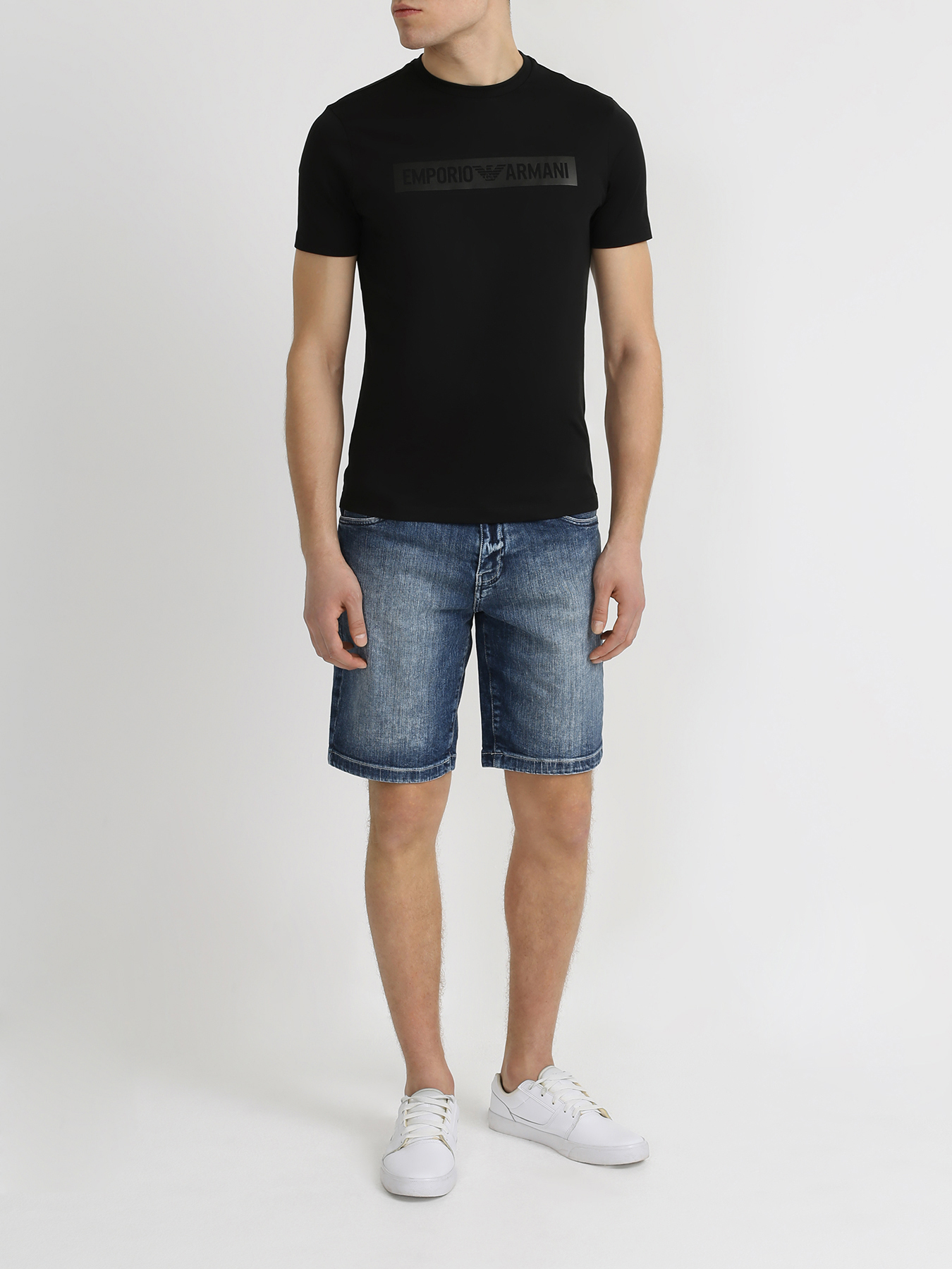 Джинсовые шорты Armani Exchange. Цвет default