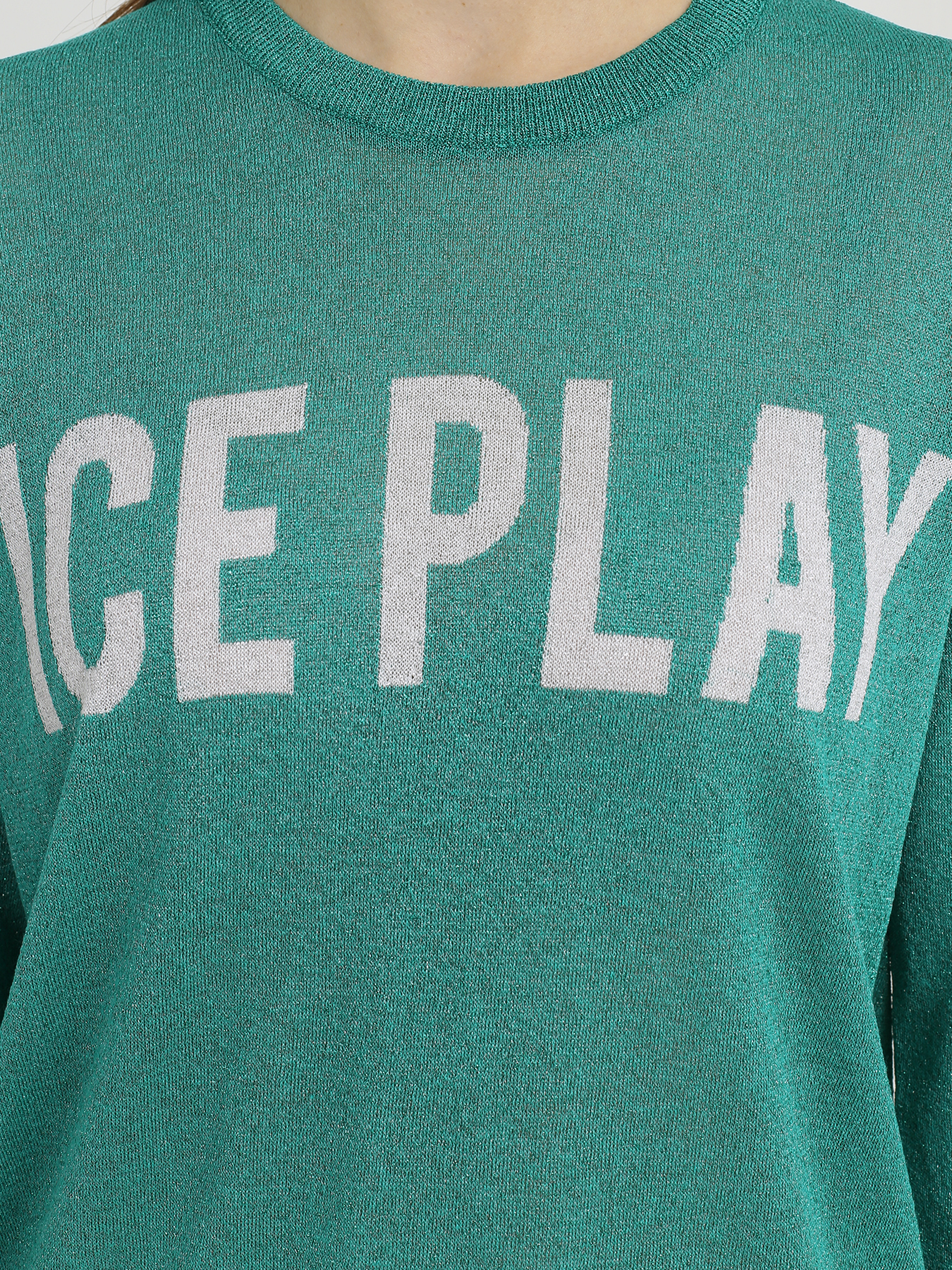 Ice Play Блестящий джемпер с лого 343744-043 Фото 3