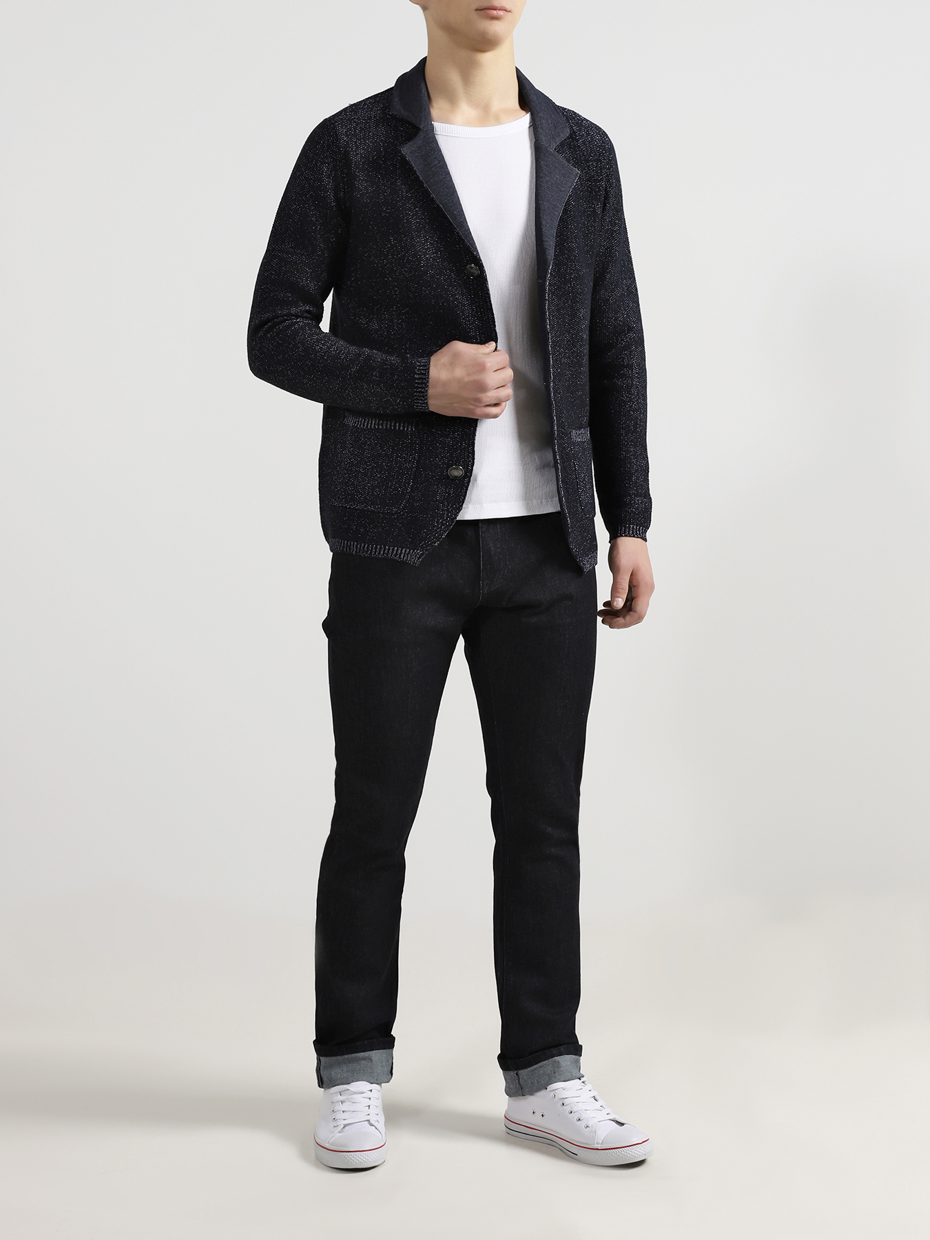 

Alessandro Manzoni Jeans Мужской пиджак, Temno_siniy, Мужской пиджак