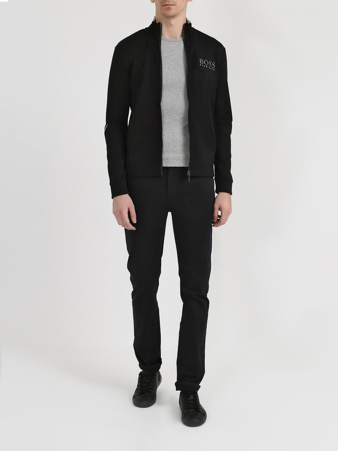 

BOSS Олимпийка Skaz Athleisure, Chernyy, Олимпийка Skaz Athleisure