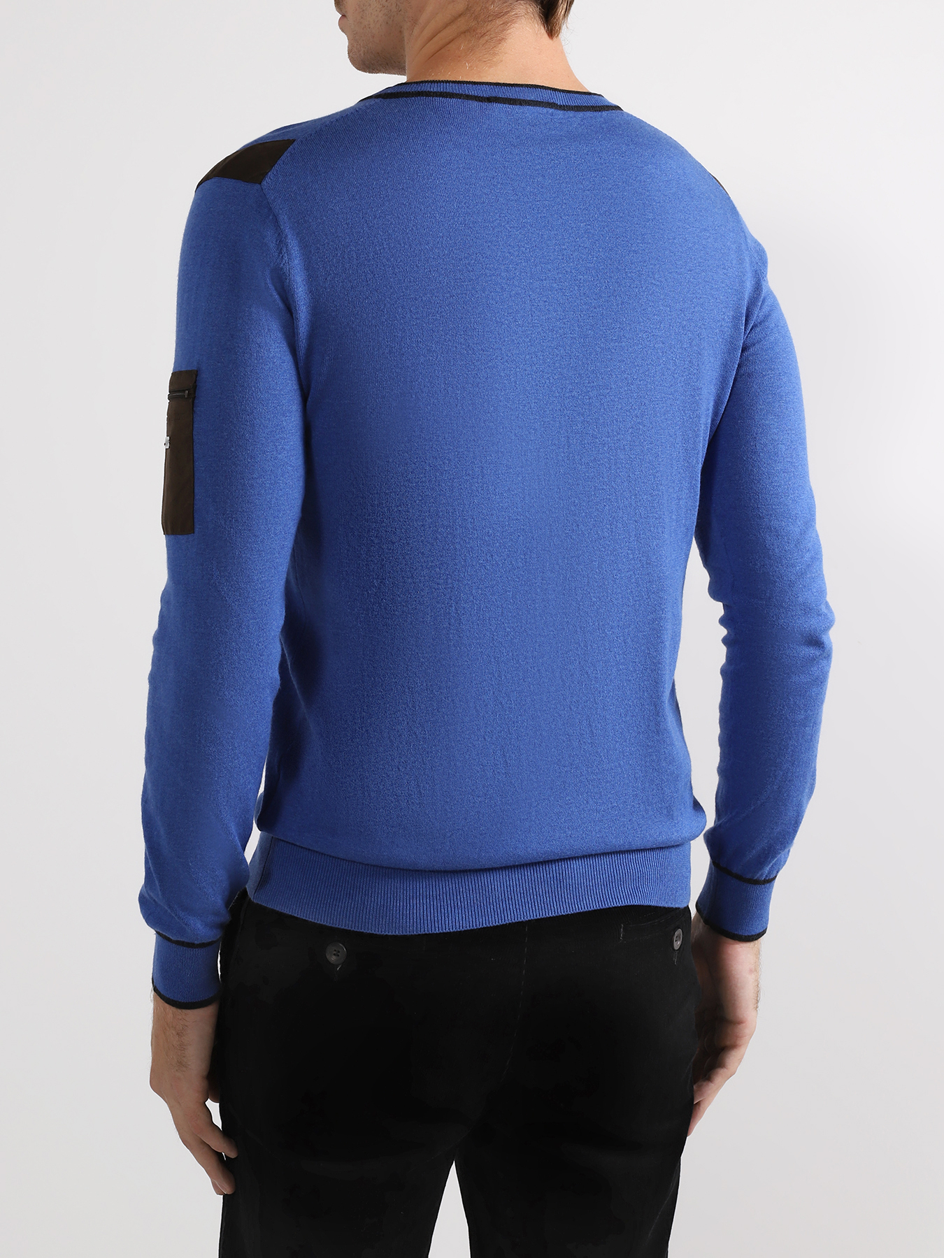 Alessandro Manzoni Мужской пуловер 344156-026 Фото 2