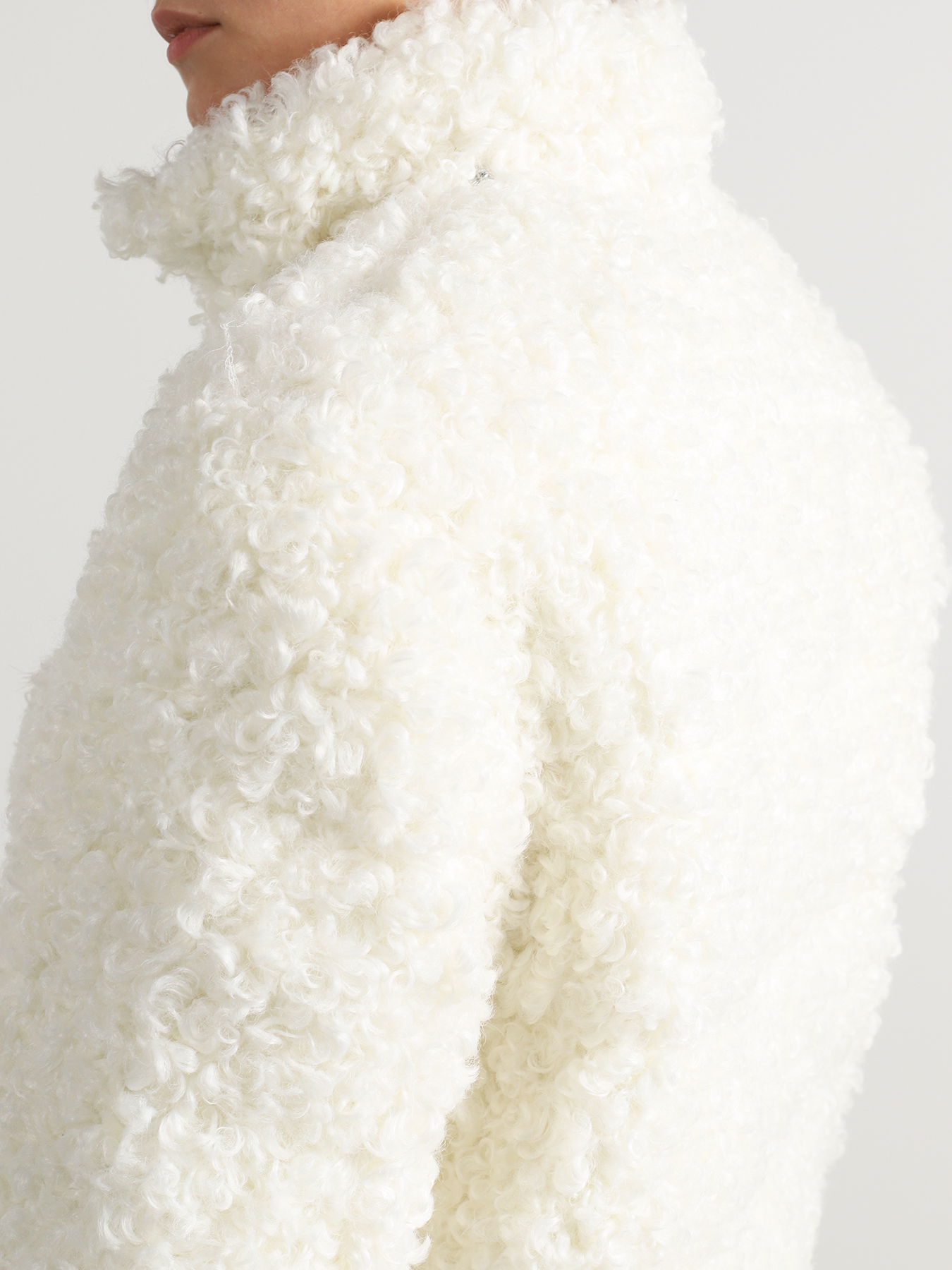 Alessandro Manzoni Куртка из искусственной овчины 344592-022 Фото 4