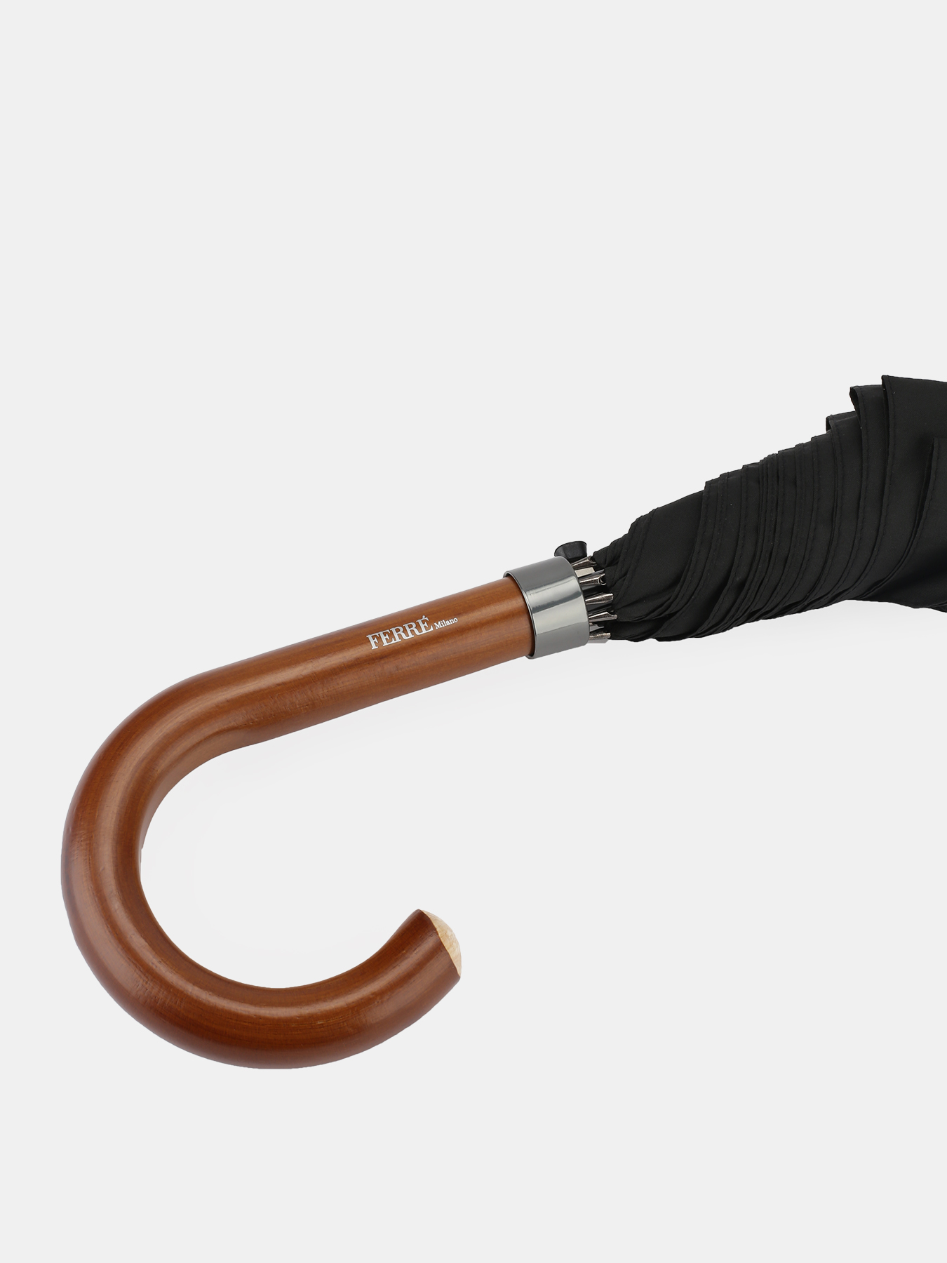 Ferre Milano Зонт-трость с деревянной ручкой 347312-185 Фото 3