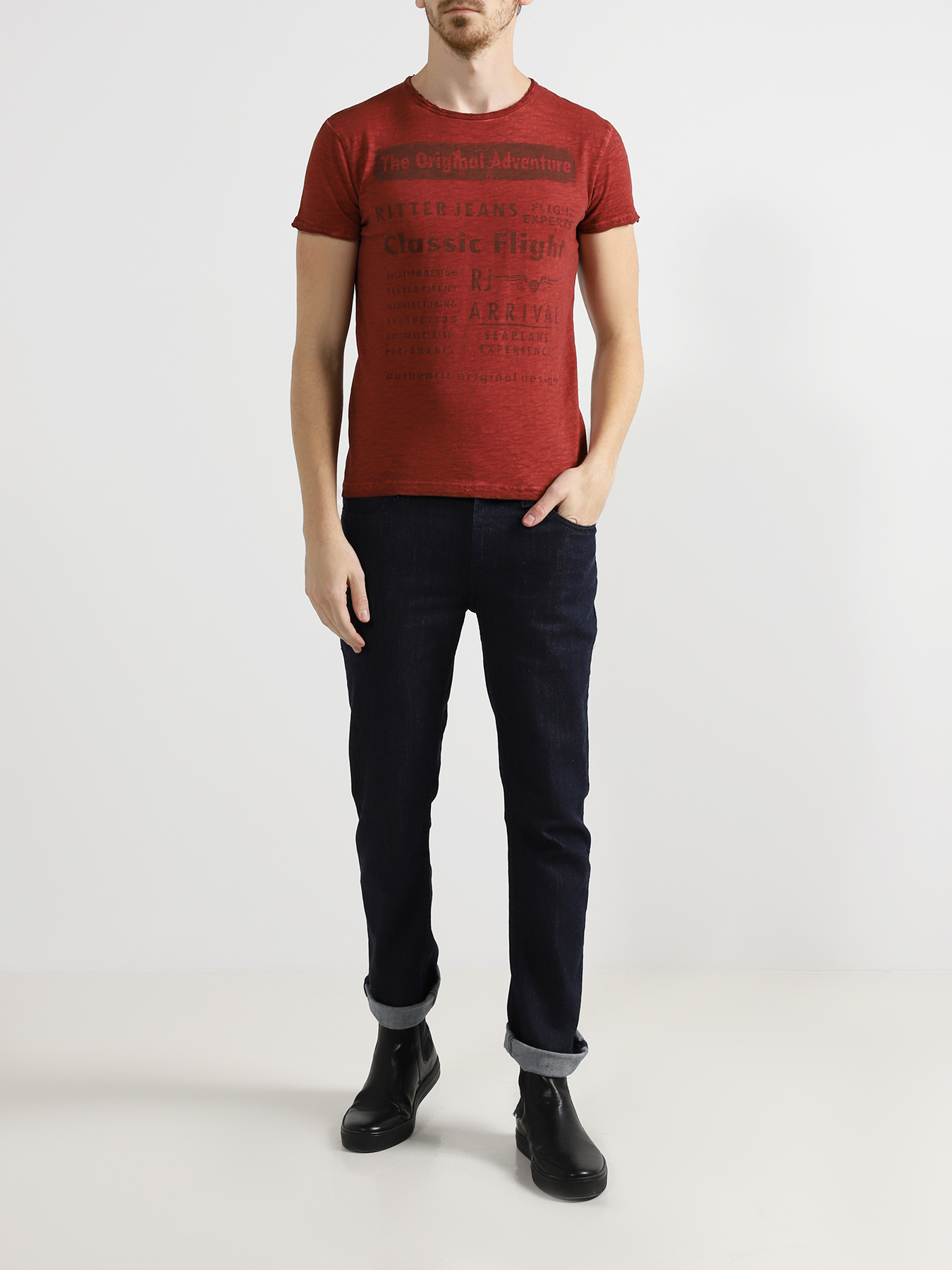 

Ritter Jeans Футболка, Krasnyy, Футболка