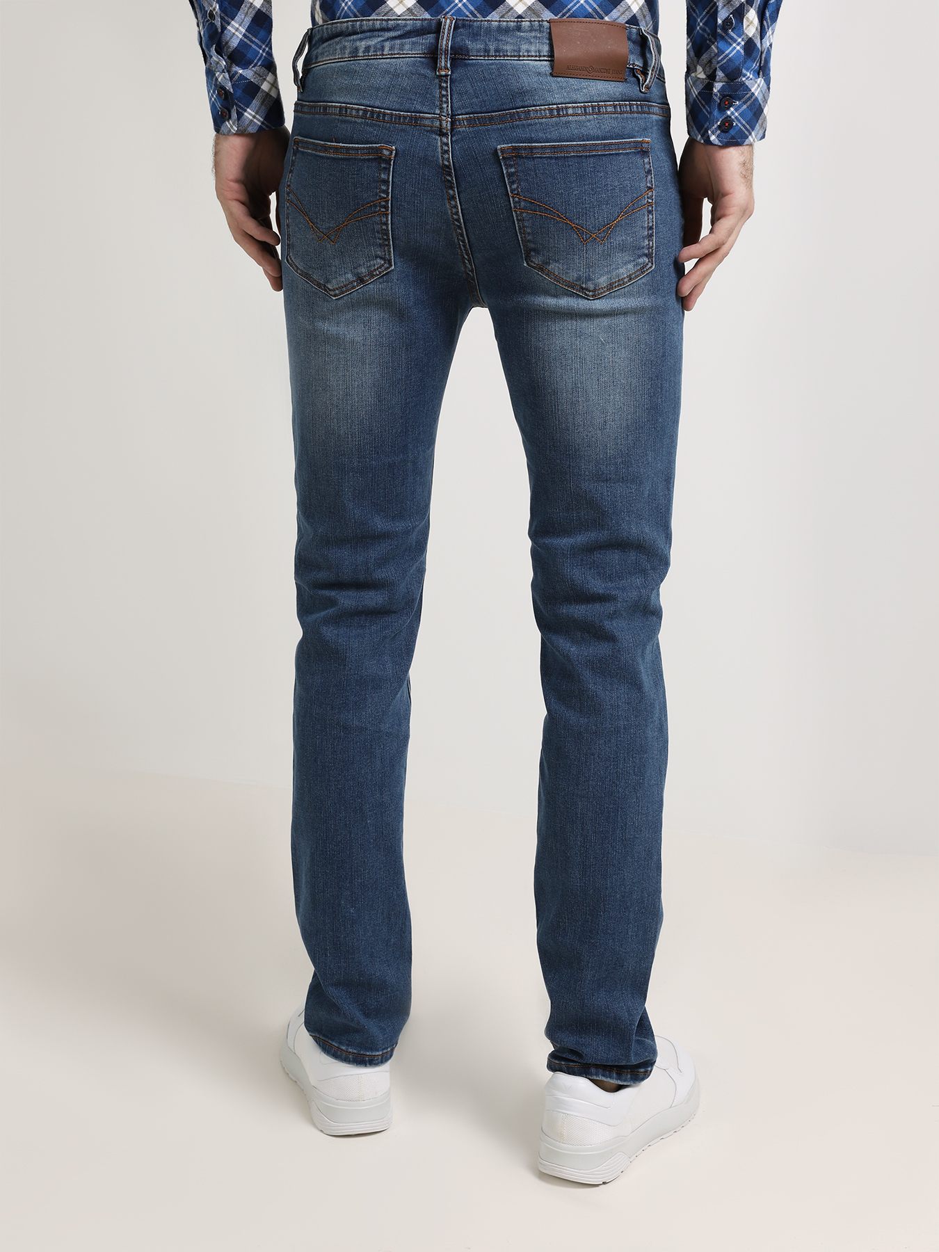 Alessandro Manzoni Jeans Зауженные джинсы 348334-024 Фото 2