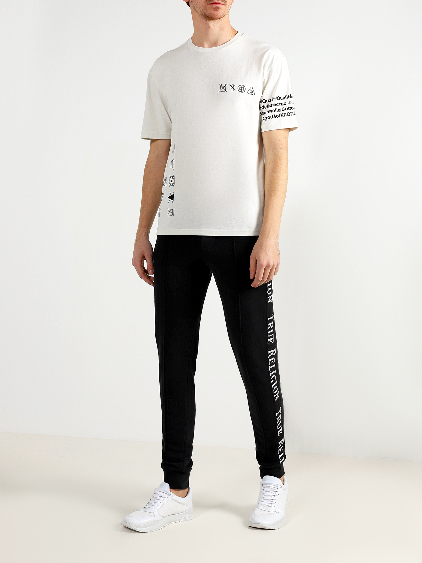 

True Religion Спортивные брюки, Chernyy, Спортивные брюки