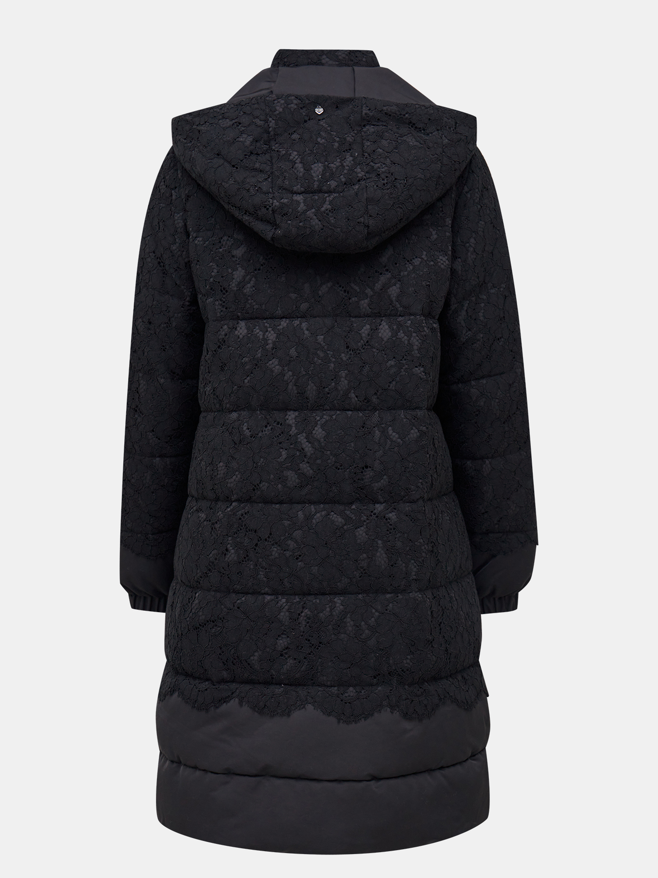 

TWINSET Удлиненная куртка, Chernyy, Удлиненная куртка