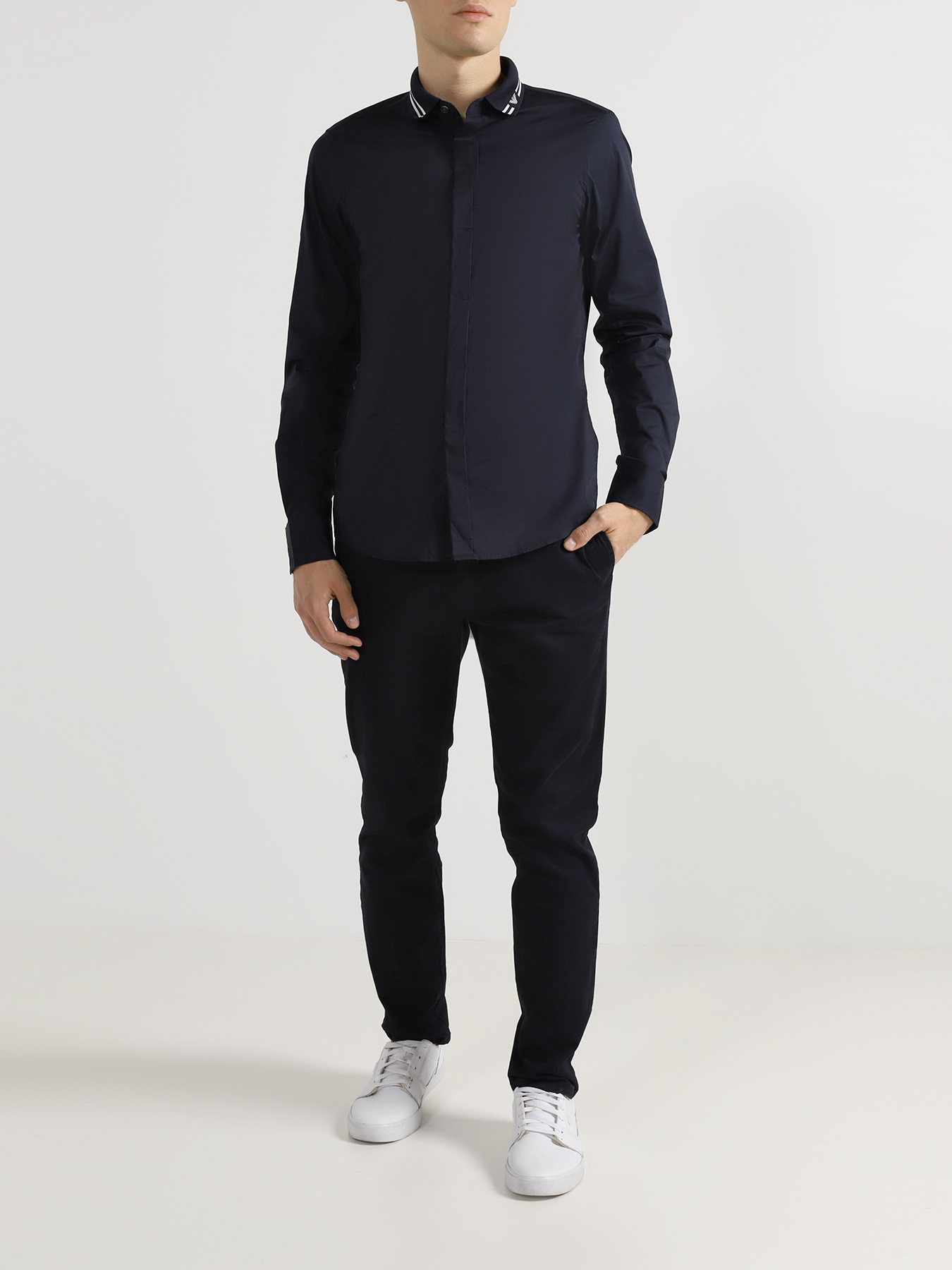 

Emporio Armani Мужская рубашка, Siniy, Мужская рубашка