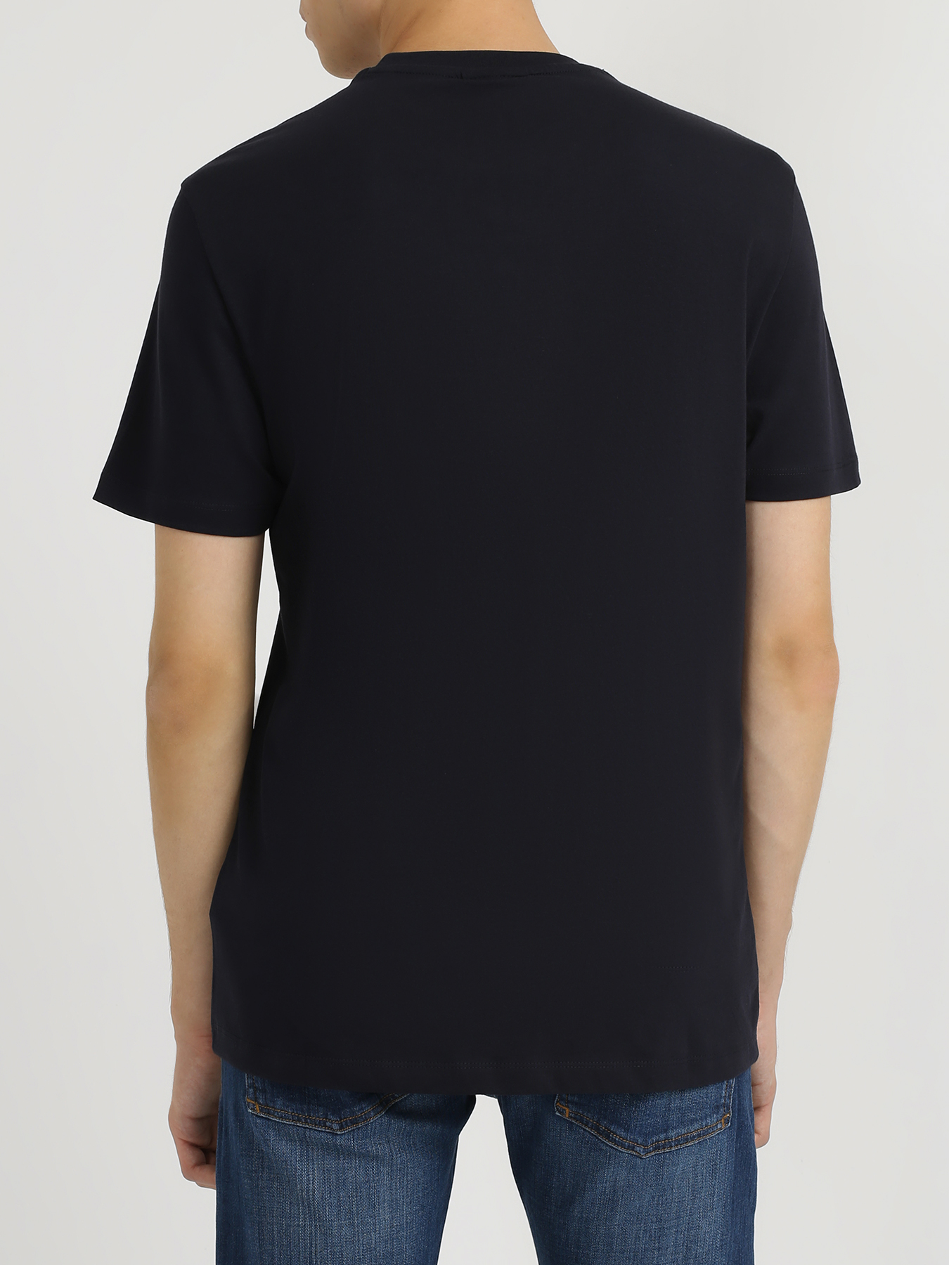 Emporio Armani Хлопковая футболка с лого 350176-045 Фото 2
