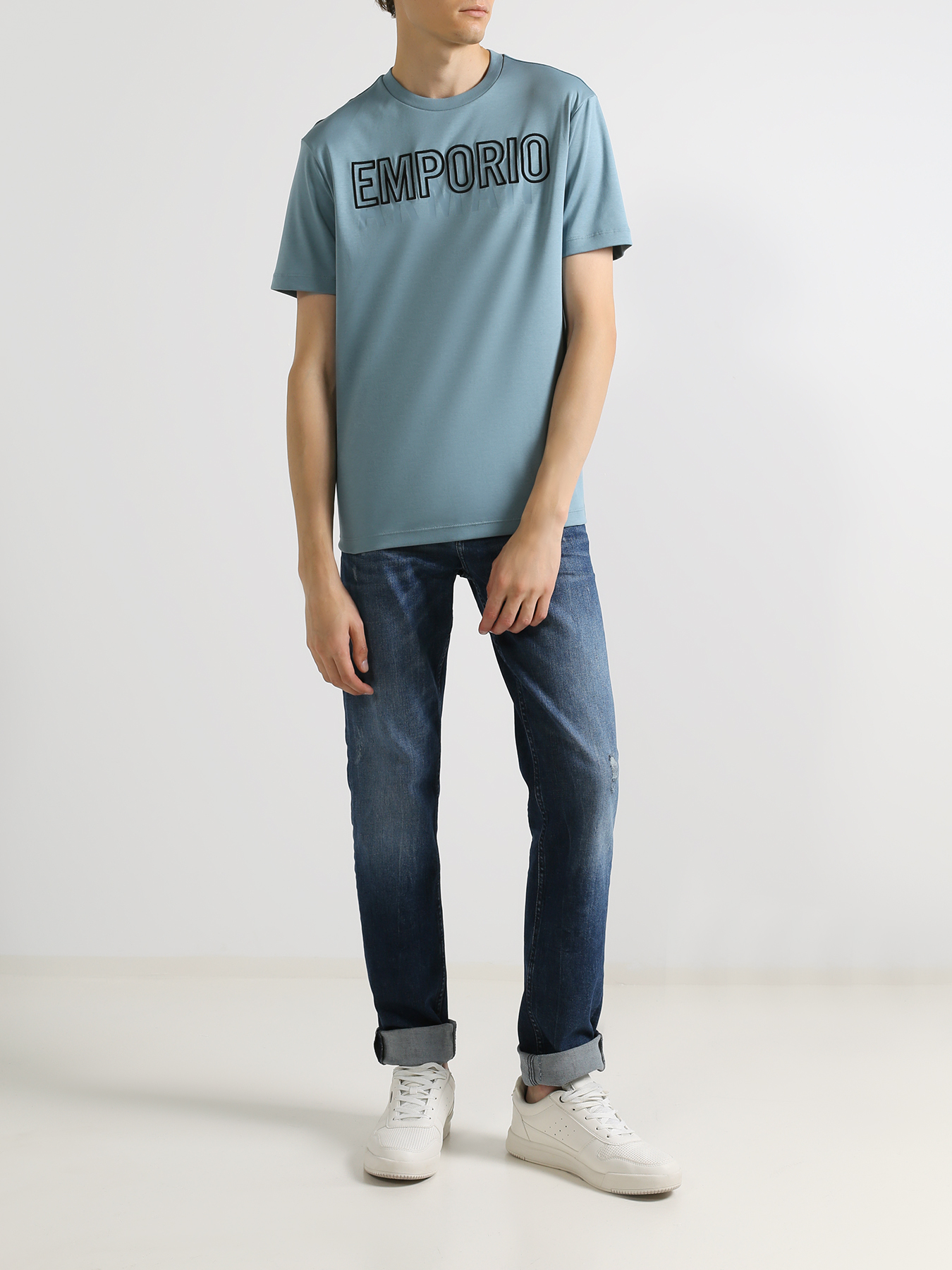 

Emporio Armani Футболка, Goluboy, Футболка
