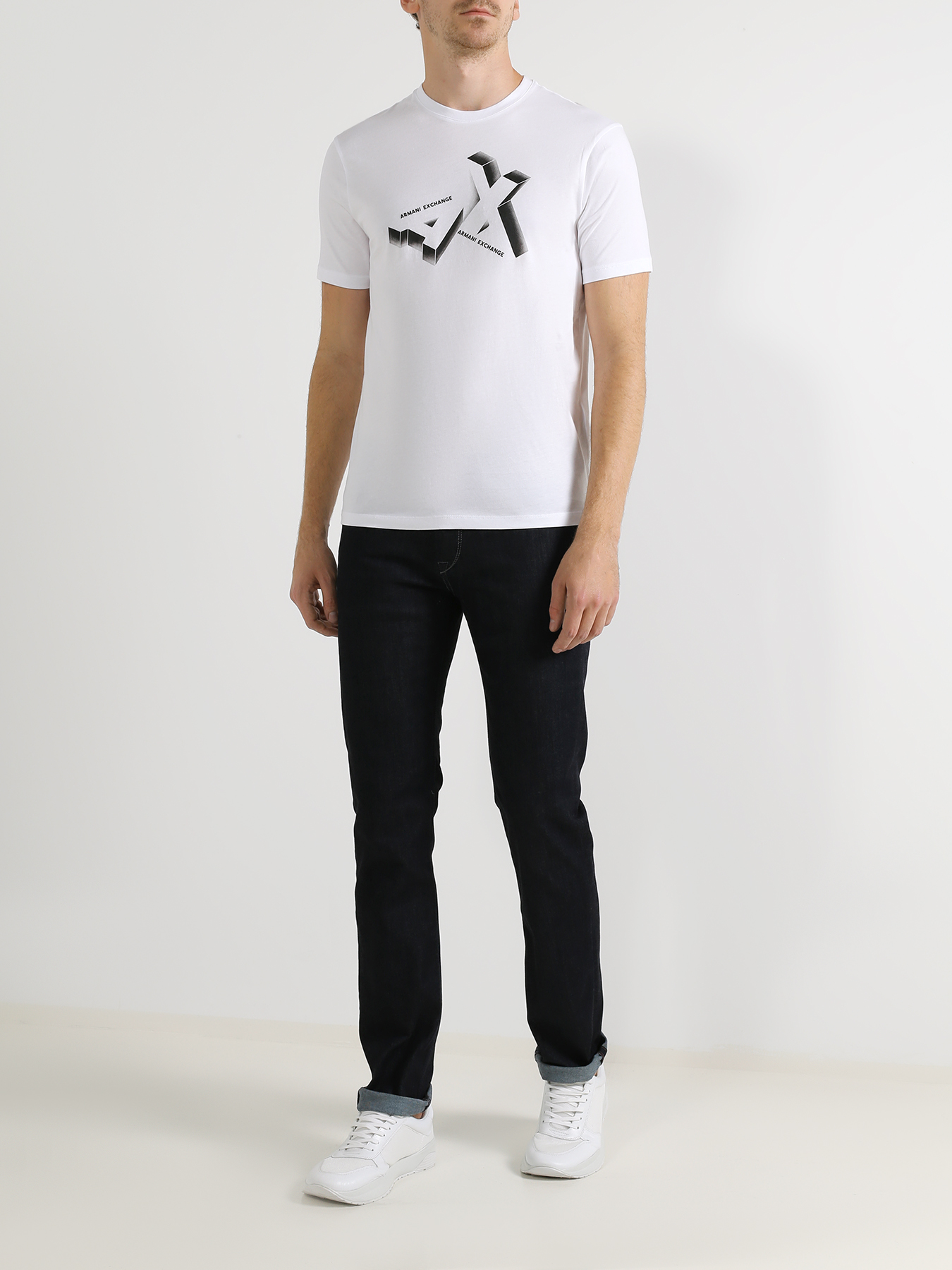 

Armani Exchange Футболка, Belyy, Футболка