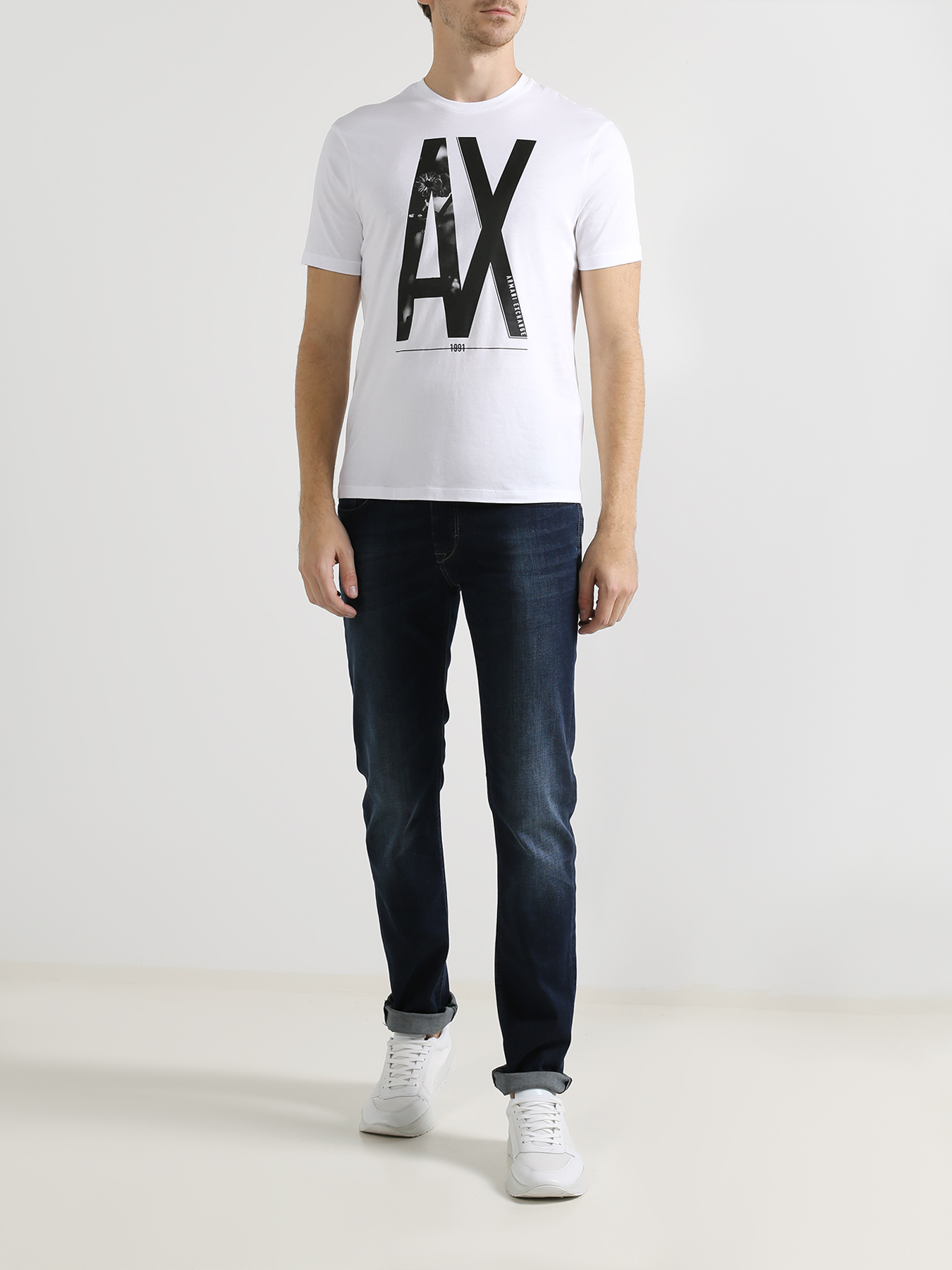 

Armani Exchange Футболка, Belyy, Футболка