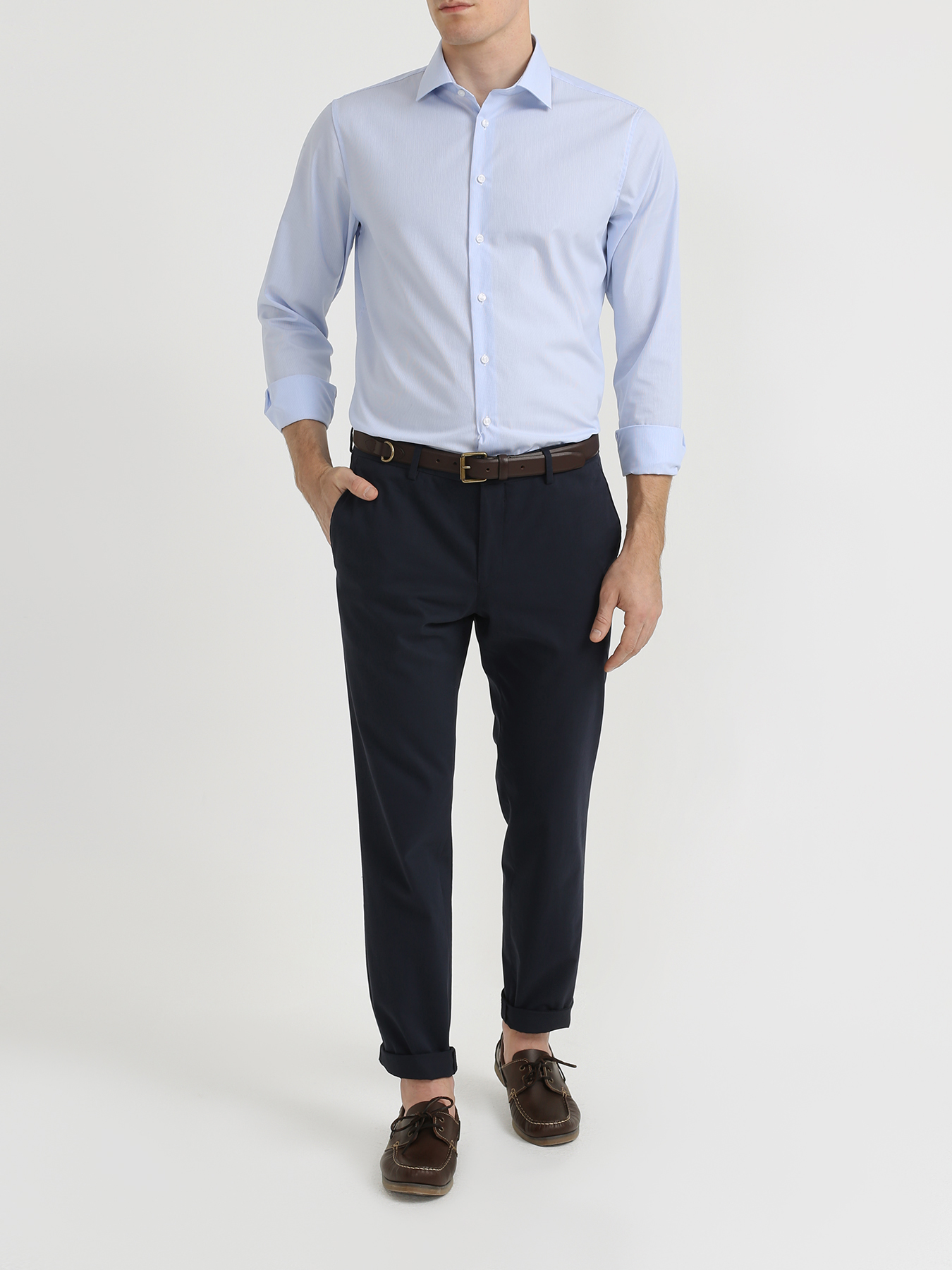 

BOSS Брюки Stanino Athleisure, Temno_siniy, Брюки Stanino Athleisure