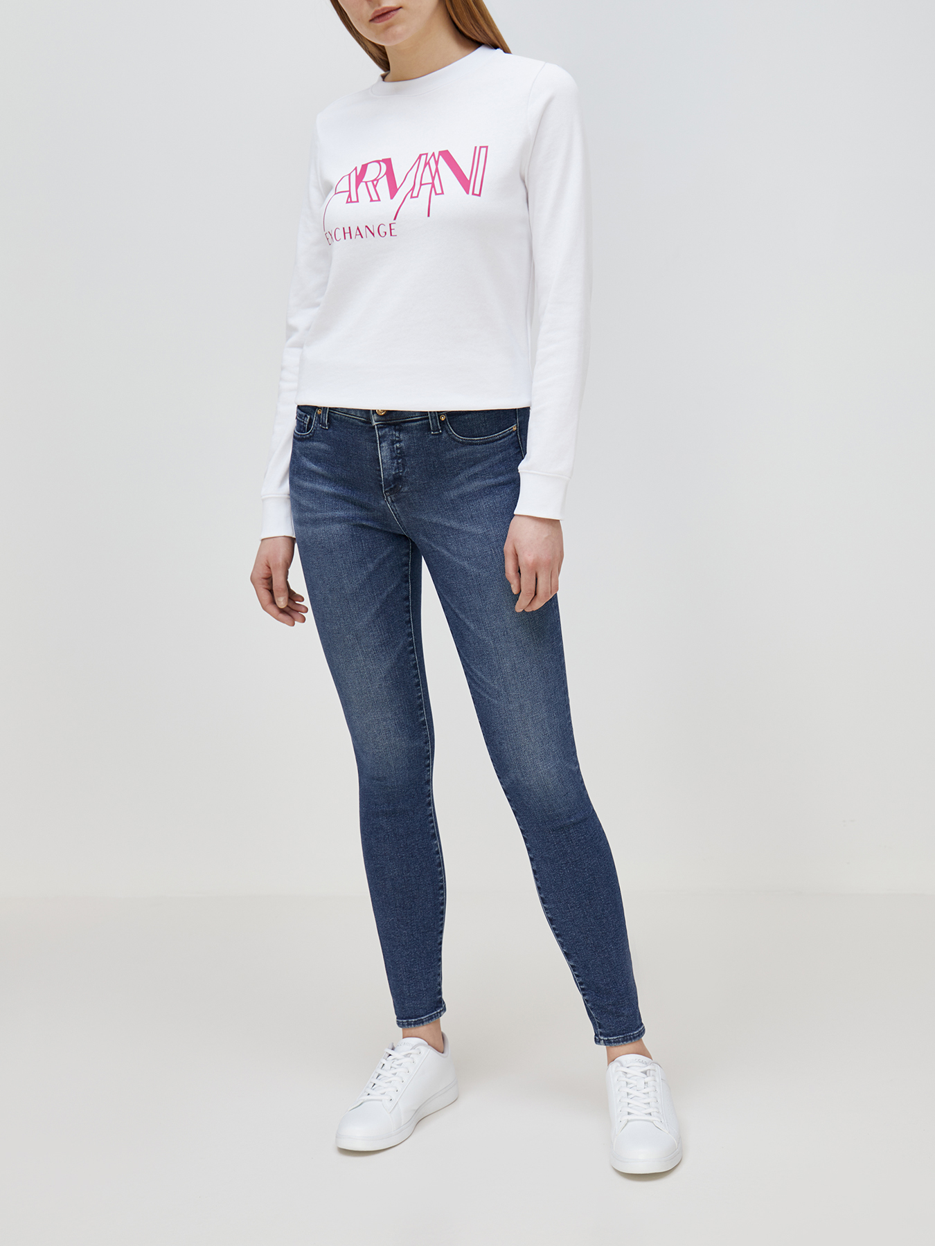 

Armani Exchange Зауженные джинсы J01, Siniy, Зауженные джинсы J01
